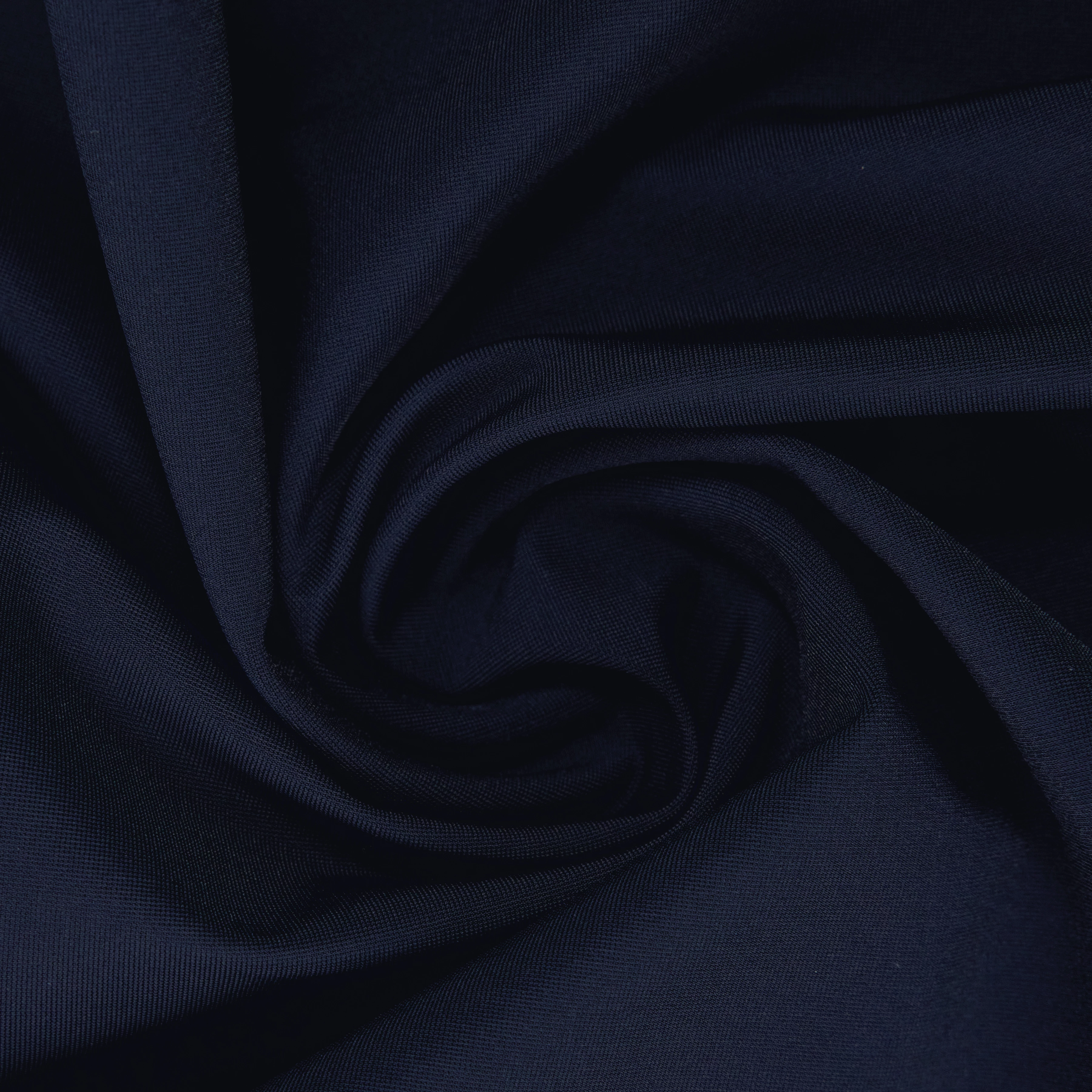 QERIME - Jupe évasée en jersey - women - bleu - Materialbild (B2C)