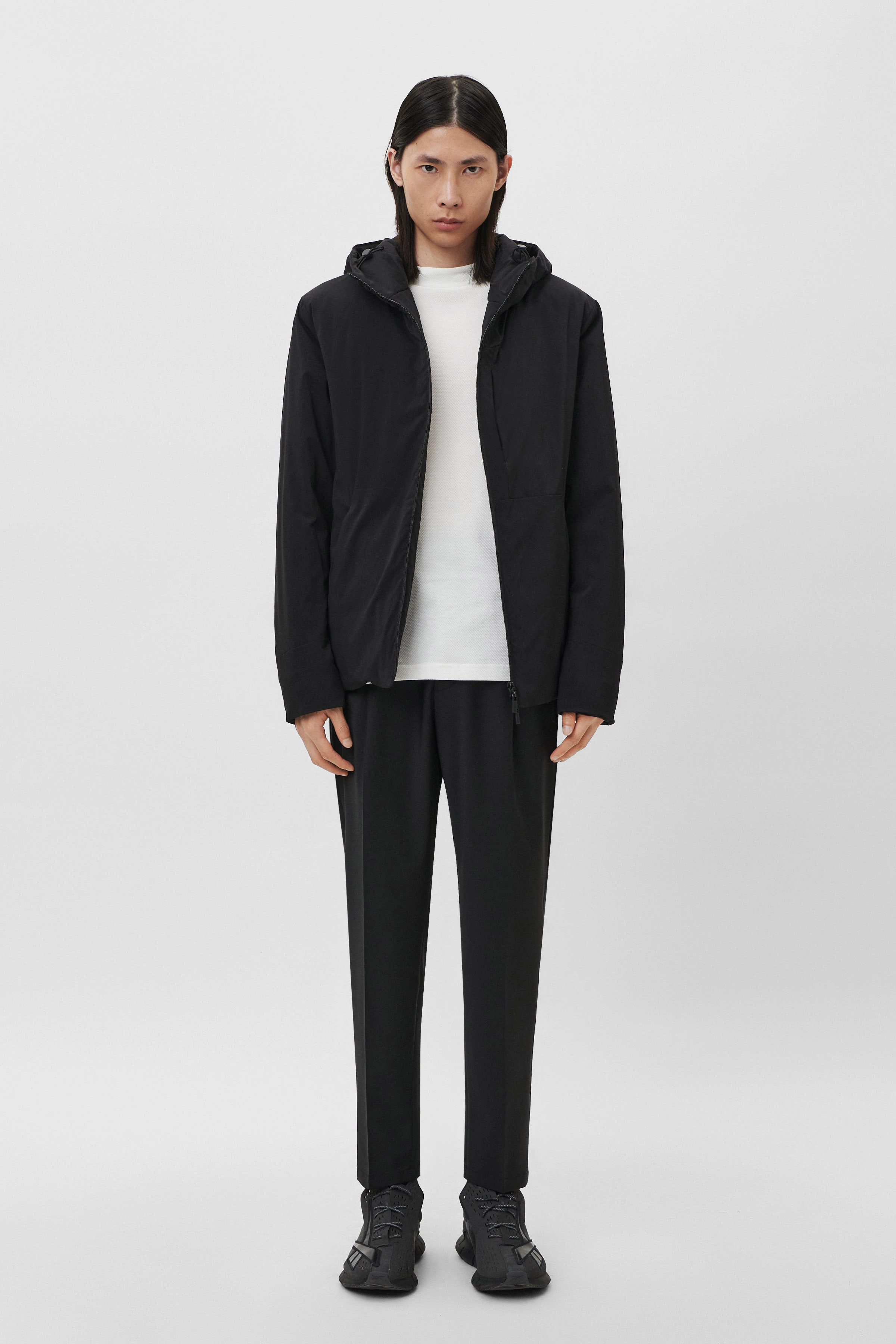 FARO - lightweight jacket - men - black - Ganzkörper-Frontansicht