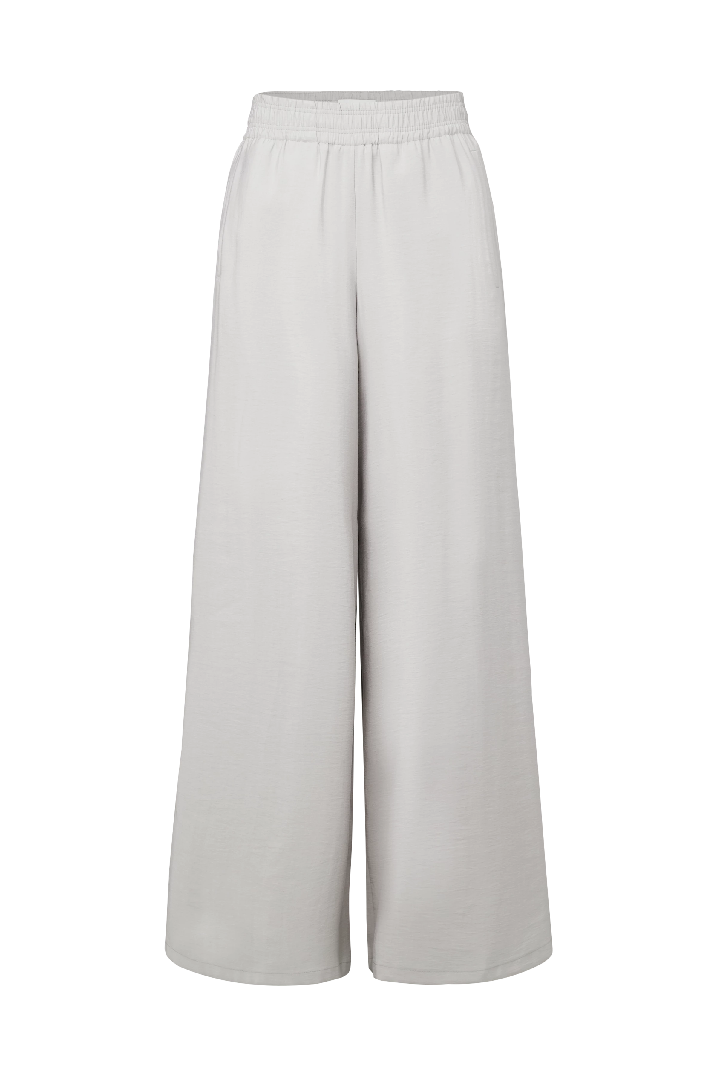 CEILING - Pantalon ample en twill fluide. - women - gris - Freisteller Frontansicht