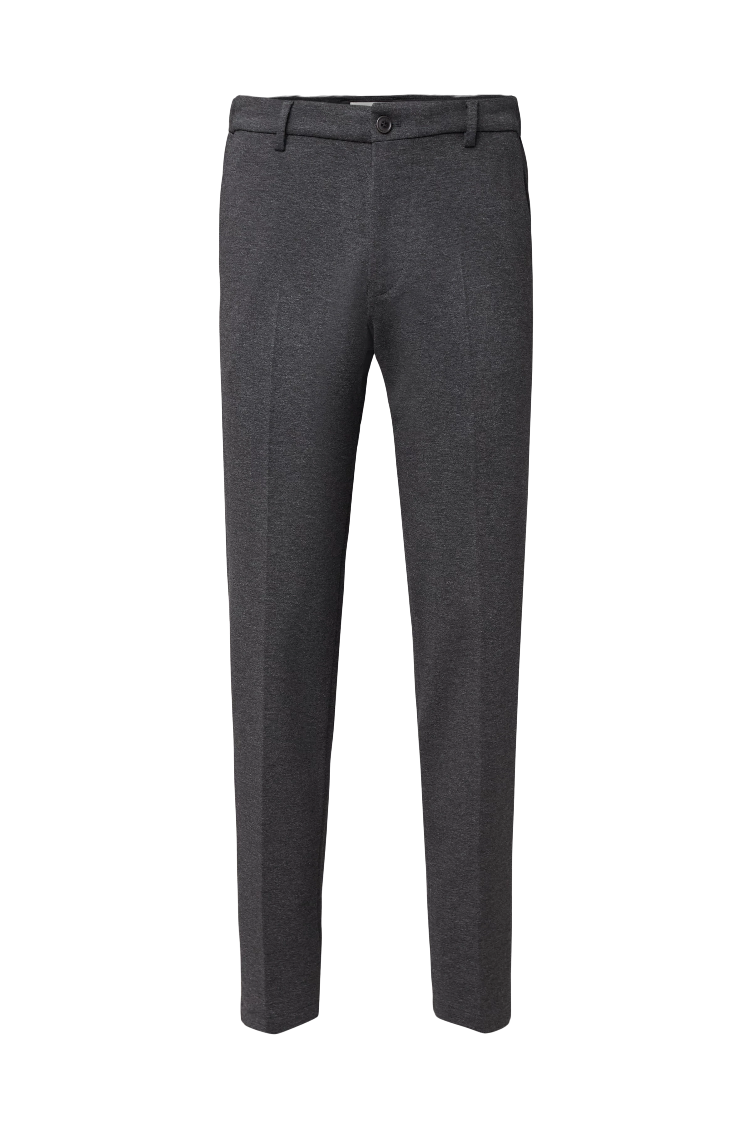 AJEND - Konfektionierte Hose in Jersey - Herren - grau - Freisteller Frontansicht