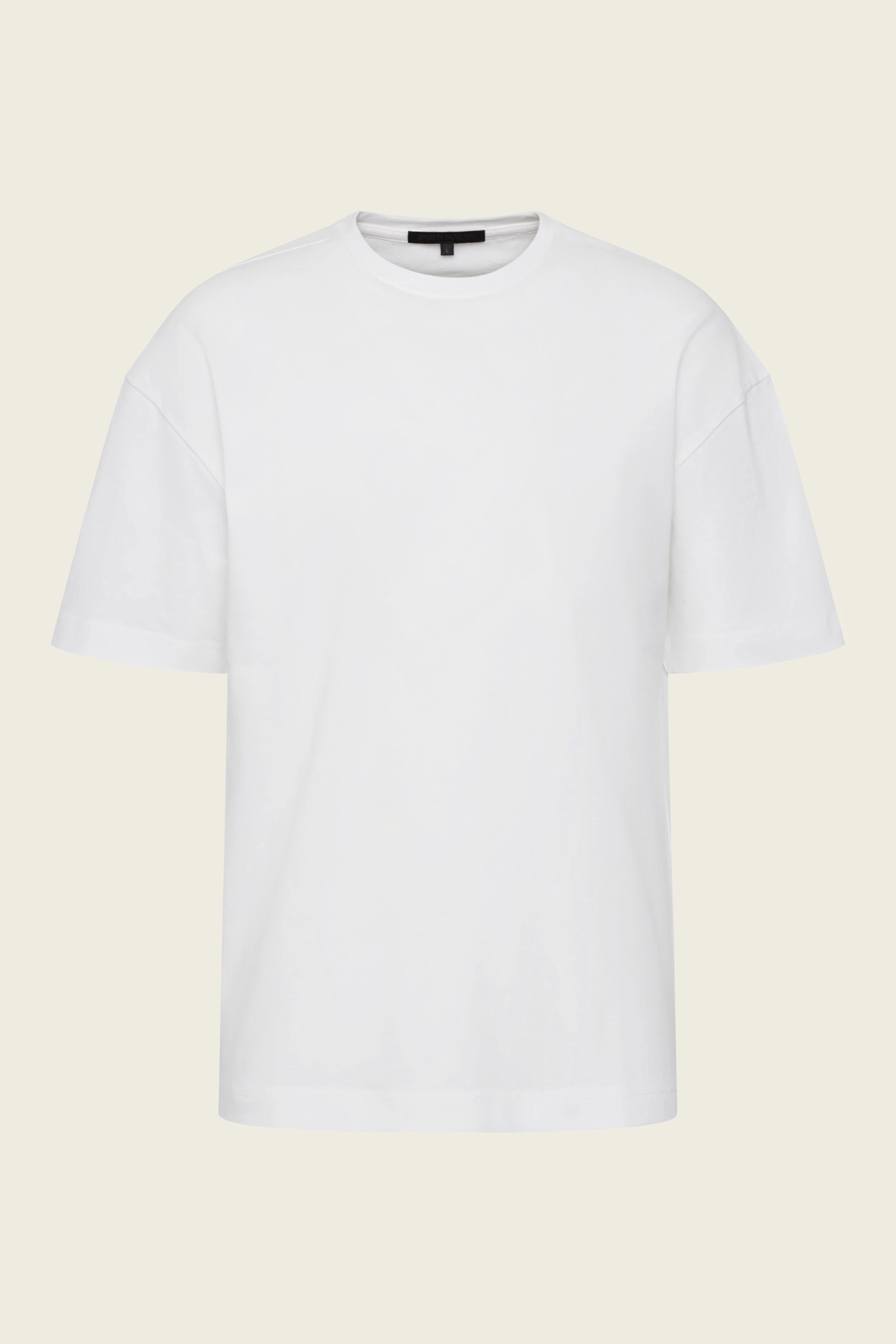 TOMMY - T-Shirt aus Baumwoll-Piqué - Herren - weiß - Freisteller Frontansicht