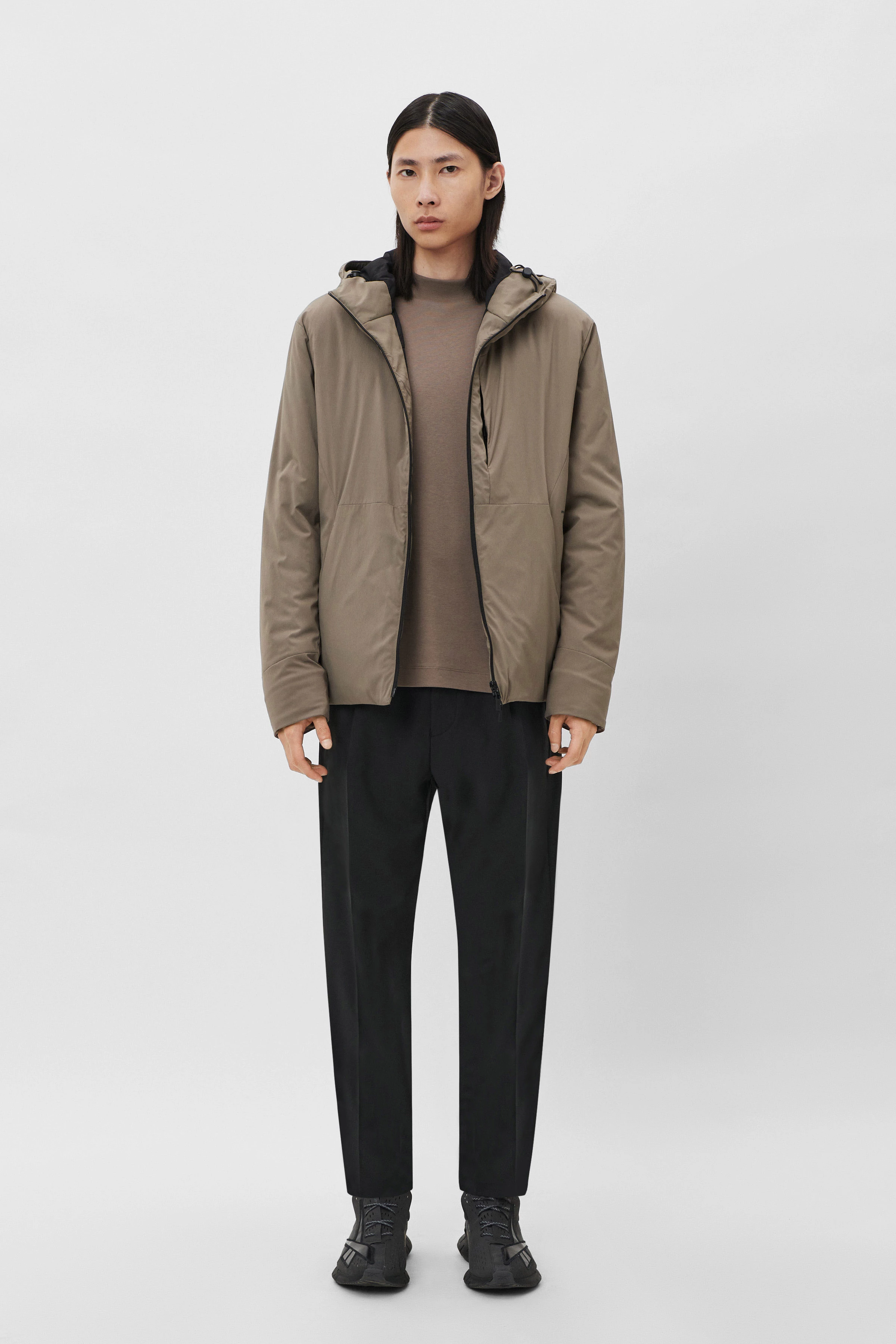 FARO - lightweight Jacke - Herren - braun - Ganzkörper-Frontansicht