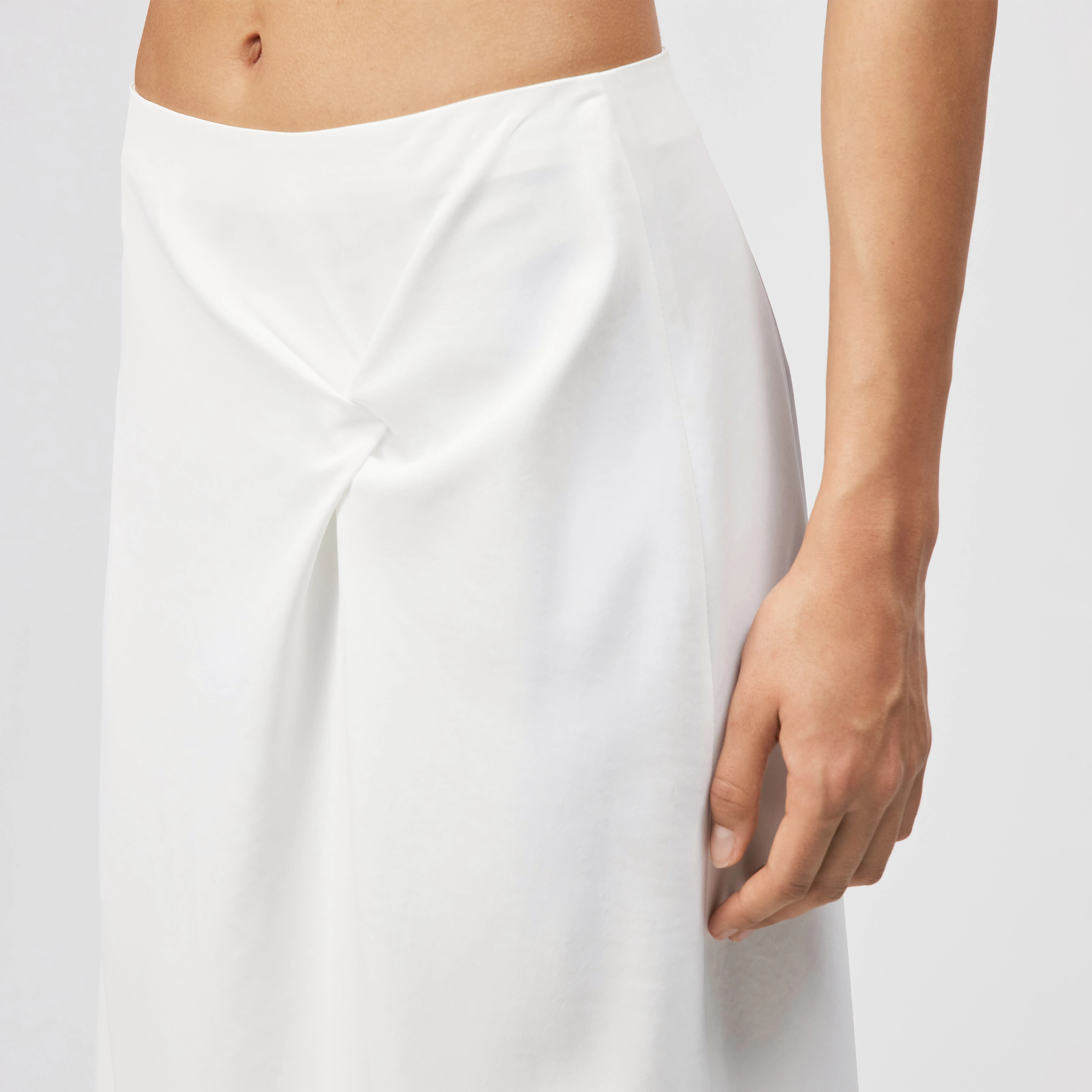 Women tailored skirt KAVERI in off white from DRYKORN