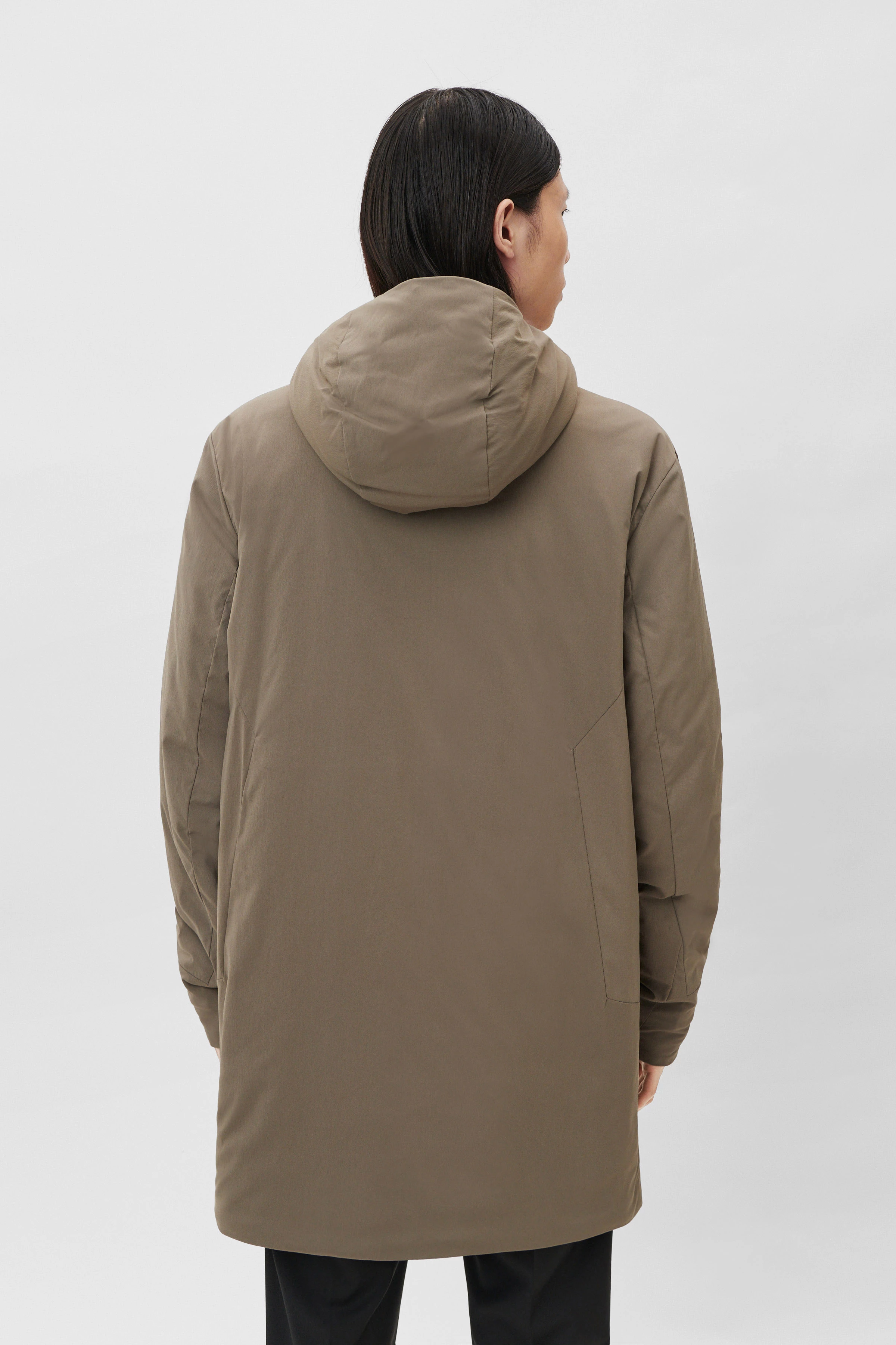 DENYO - lightweight Parka - Herren - braun - Rückansicht