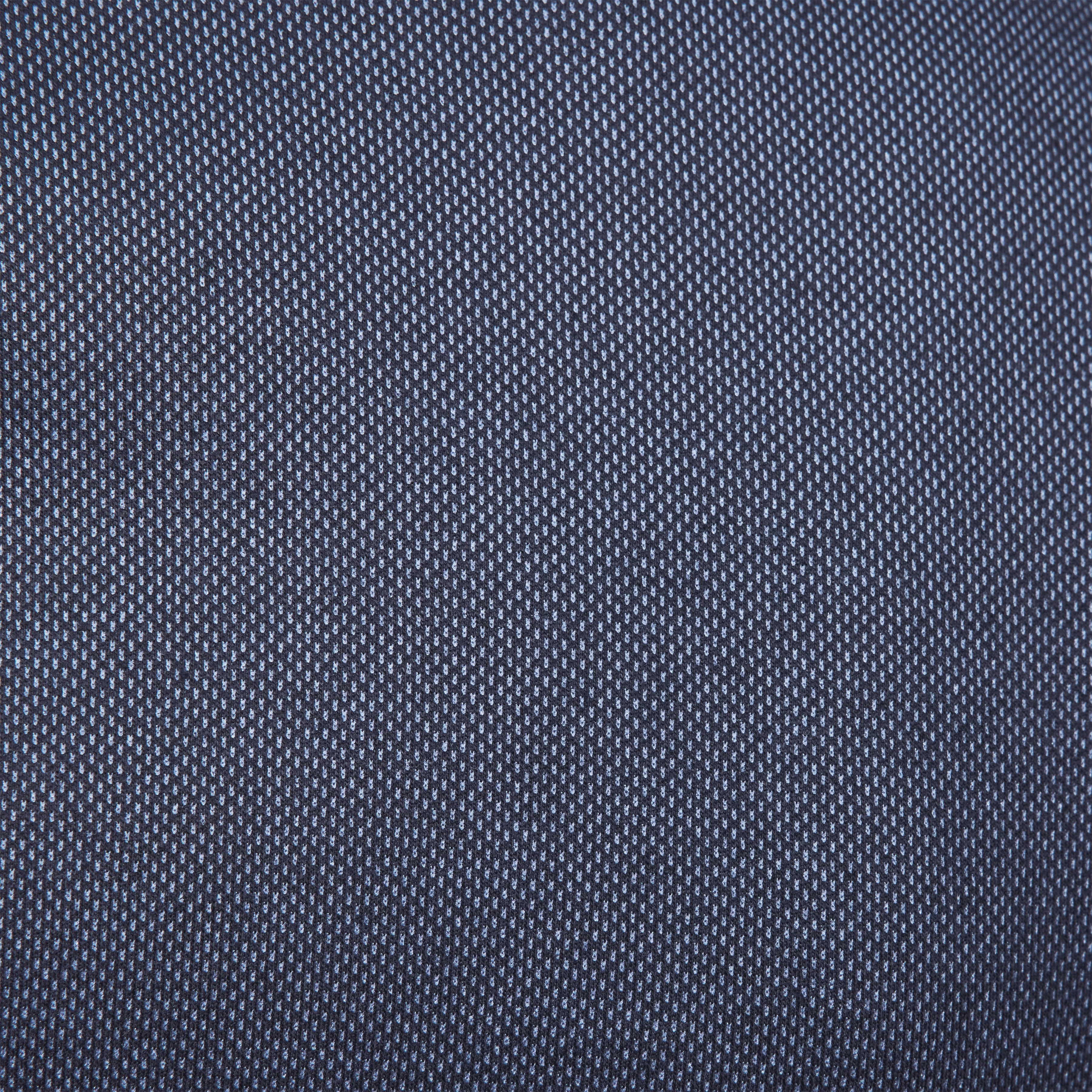 CHASY - Casual trousers with pleats in jersey with pattern - men - blue - Materialbild (B2C)