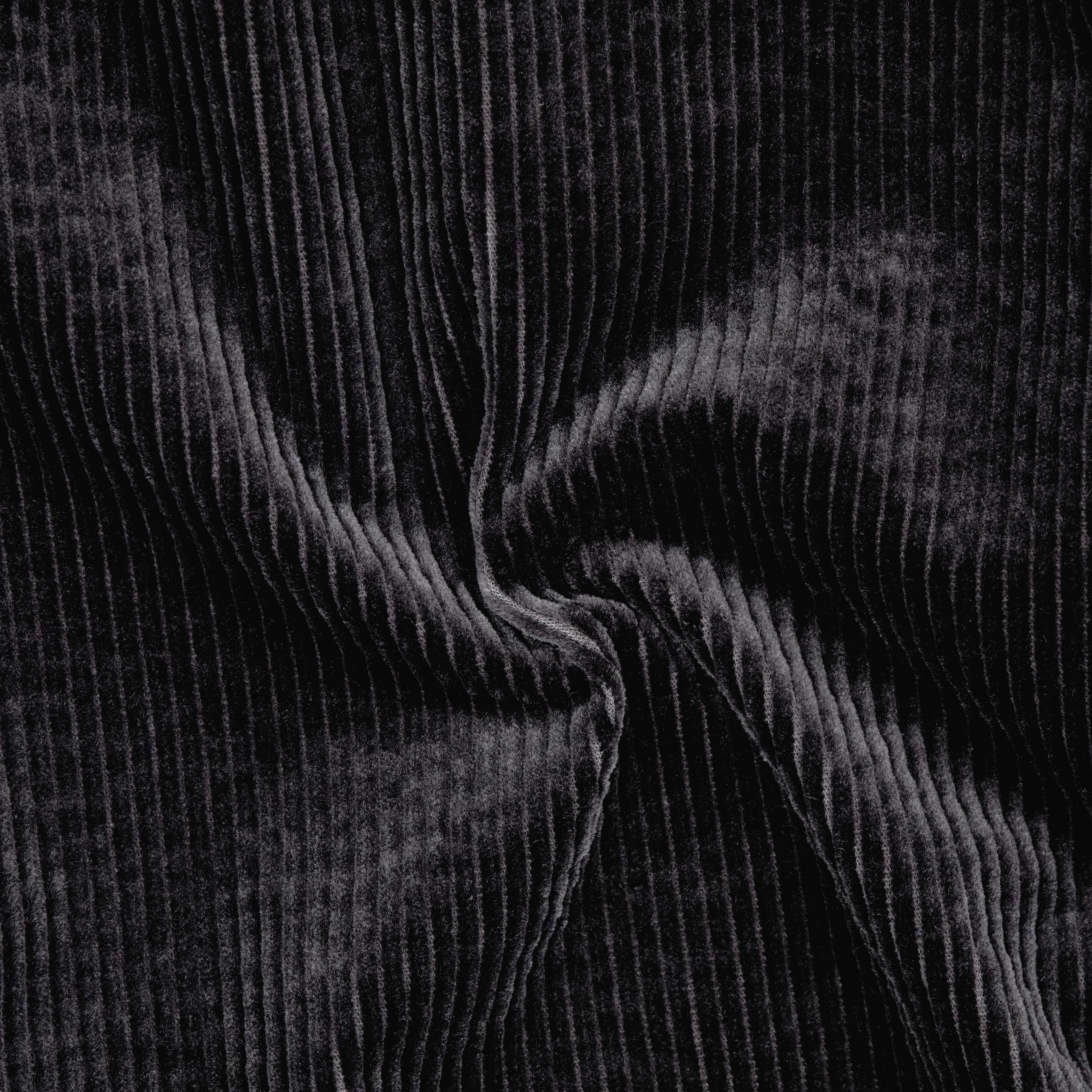 CHASY_RGLR - Casual Hose mit Bundfalte in Jumbo Cord - Herren - grau - Materialbild (B2C)