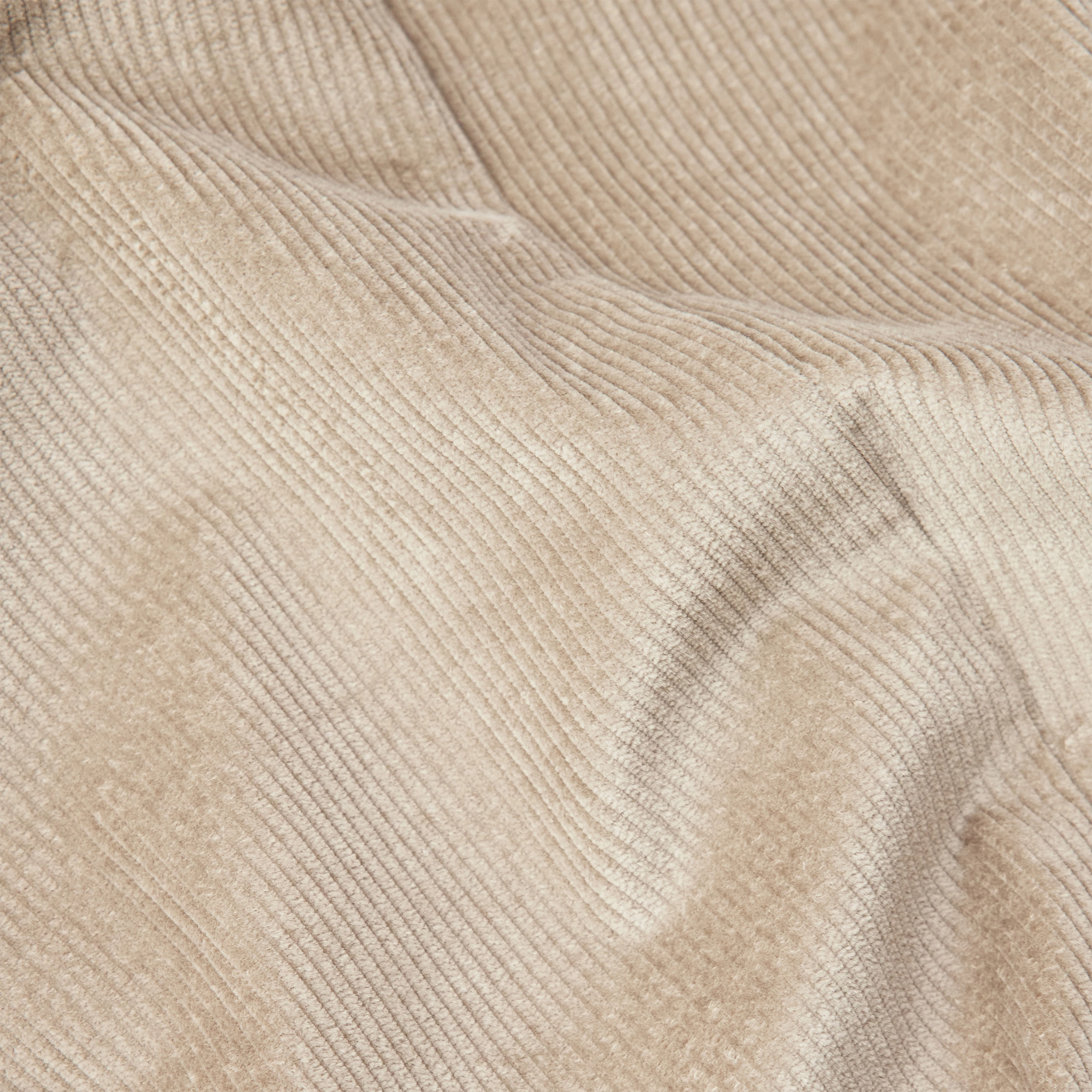 CHASY - Casual Hose mit Bundfalte in Baumwoll-Cord - Herren - braun - Materialbild (B2C)