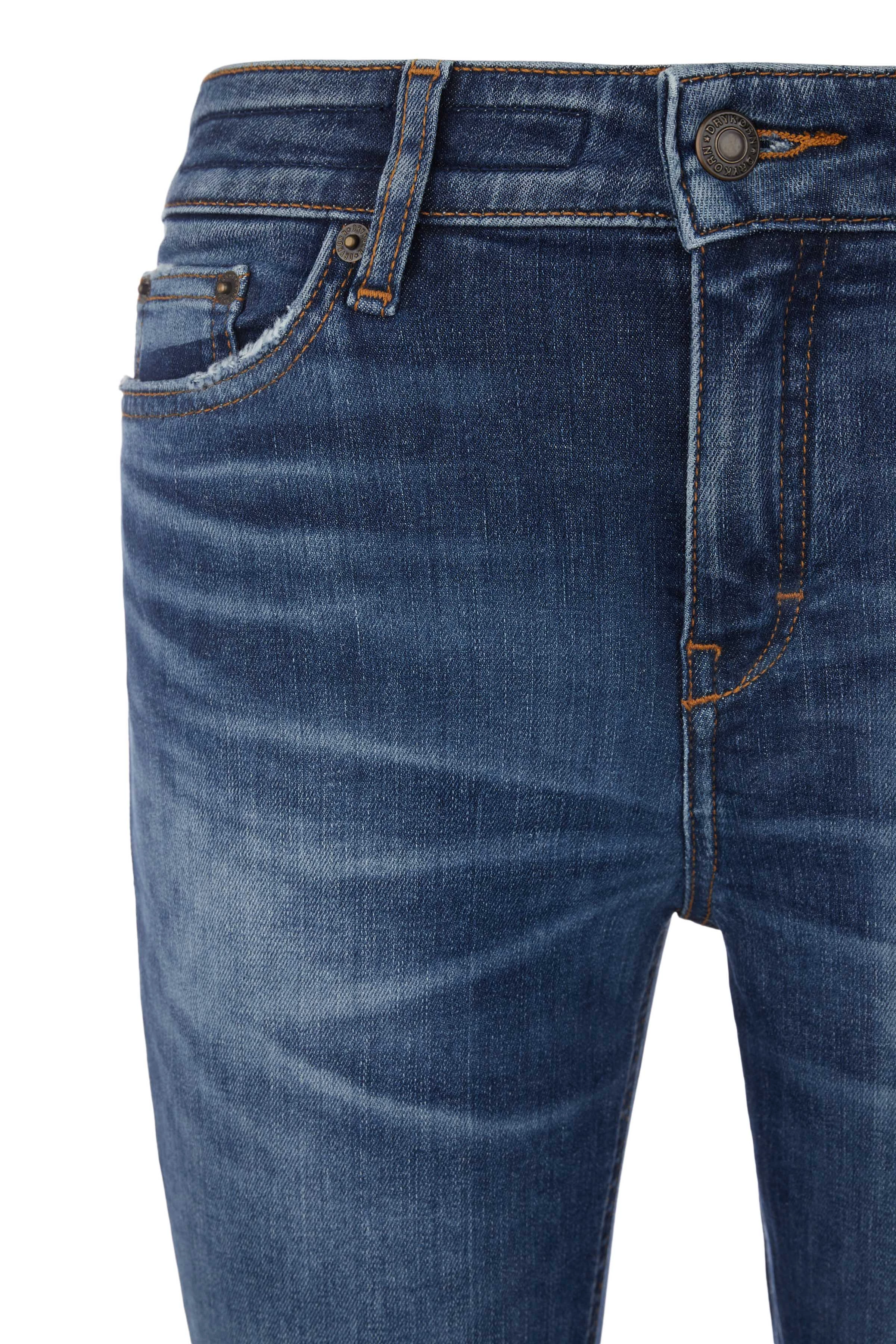 NEED - super-stretch skinny fit jeans - women - blue - Freisteller Detailansicht