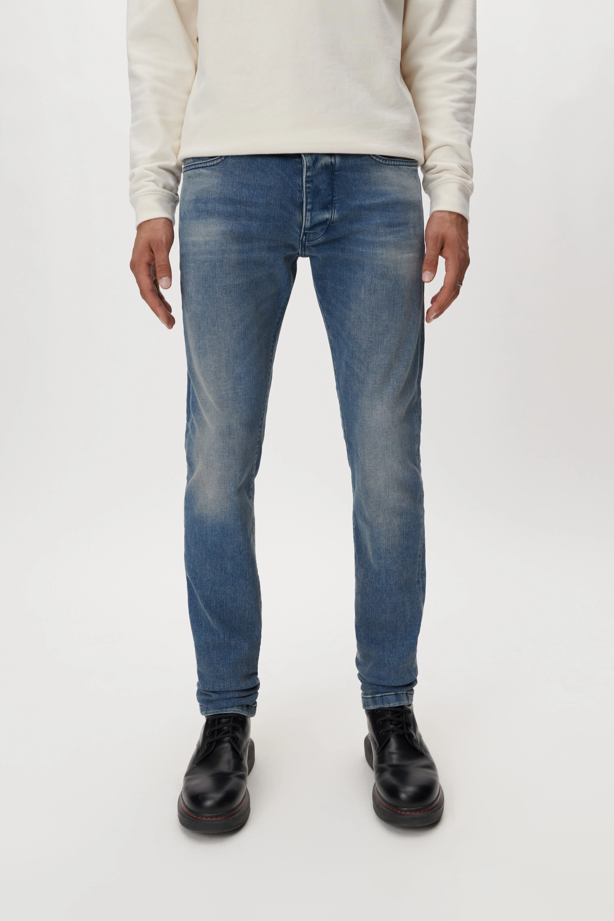 JAZ - mid blue Jeans Skinny Fit - men - bleu - Frontansicht
