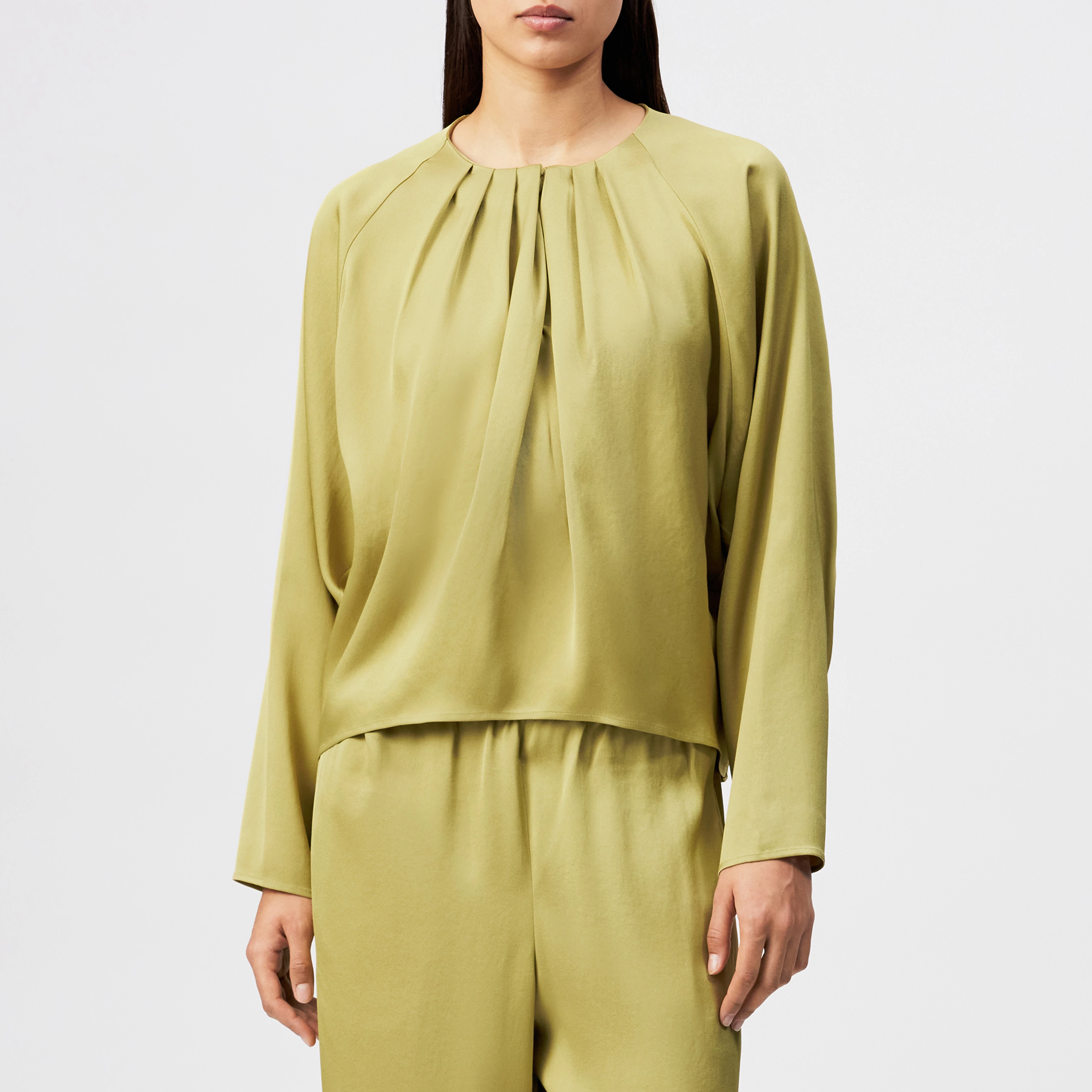 HARLEEN - Bohobluse im Relaxed Fit - Damen - braun - Frontansicht