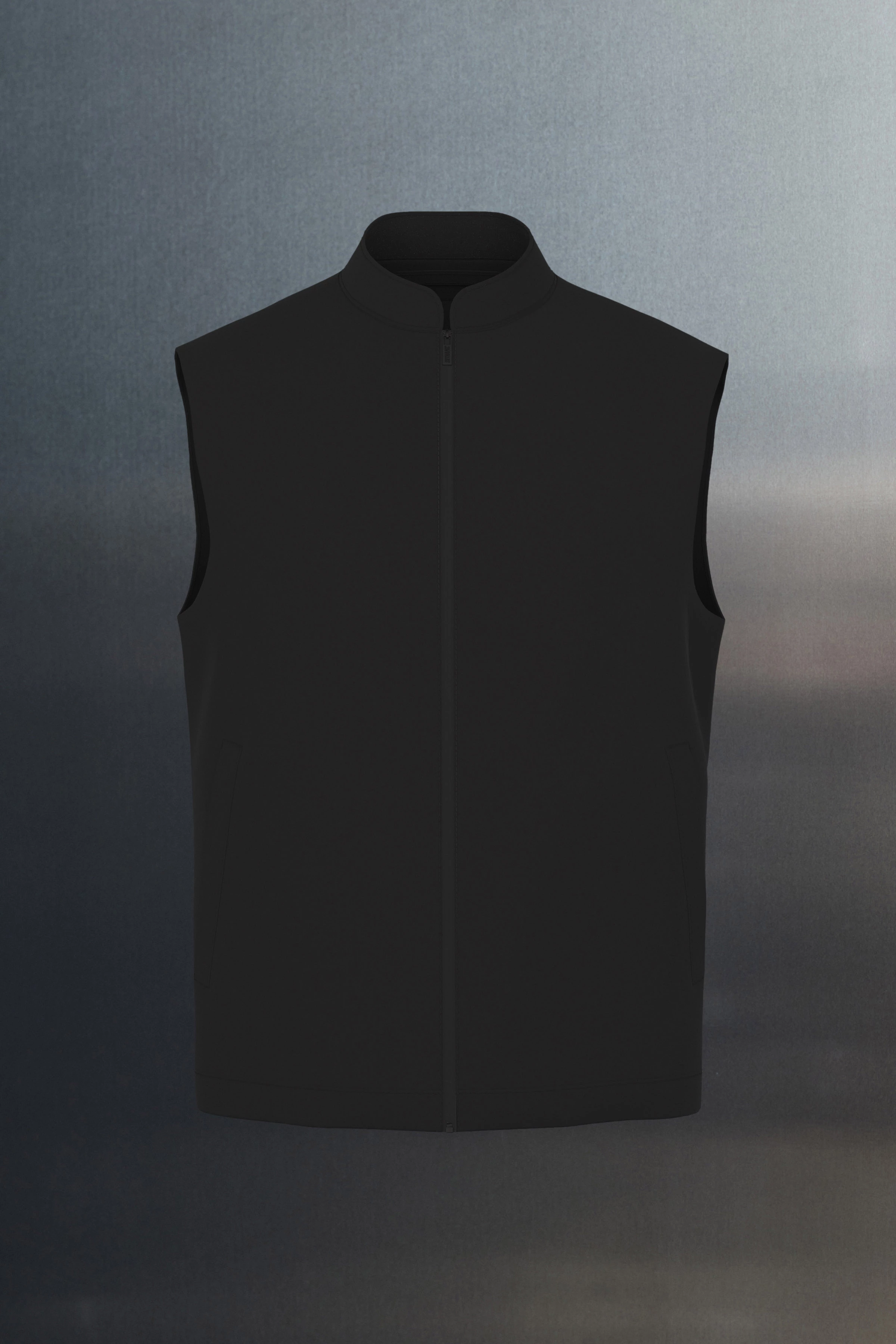 VESONA - Weste mit recyceltem Polyester - Herren - schwarz - Freisteller Frontansicht