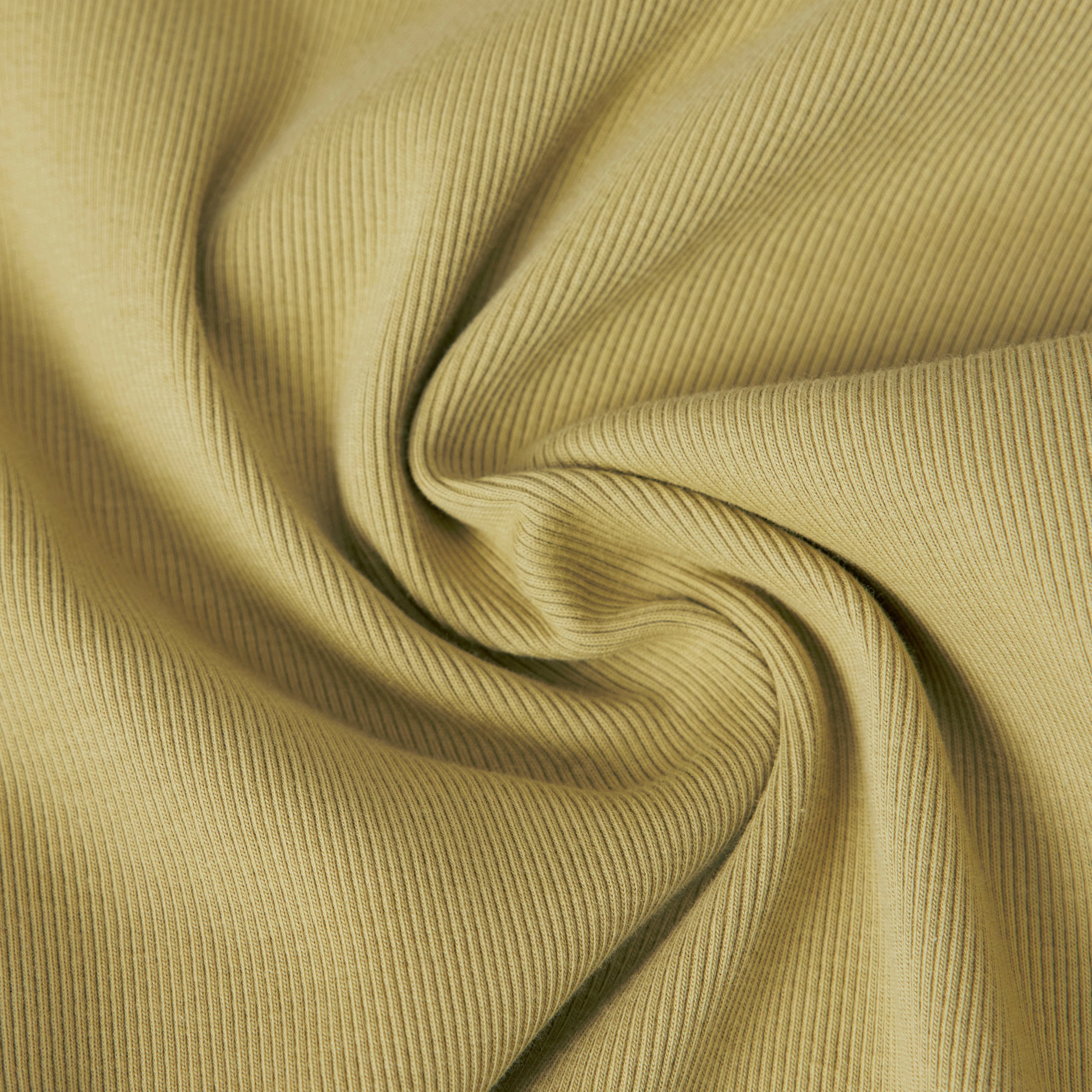 SELAY - Haut étroit en coton côtelé - women - marron - Materialbild (B2C)