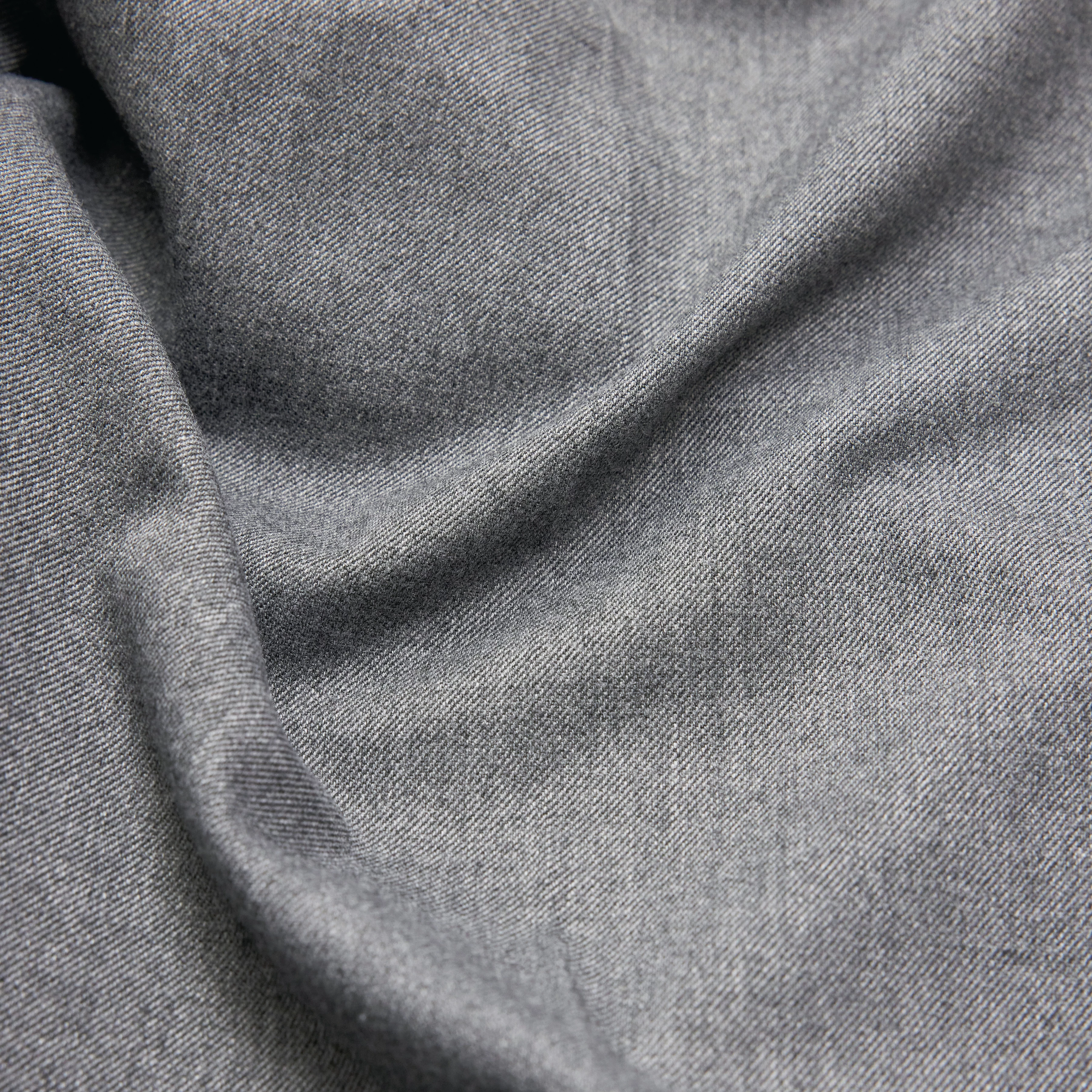 YAMES - Einreihiges Sakko in softem Flanell - Herren - grau - Materialbild (B2C)