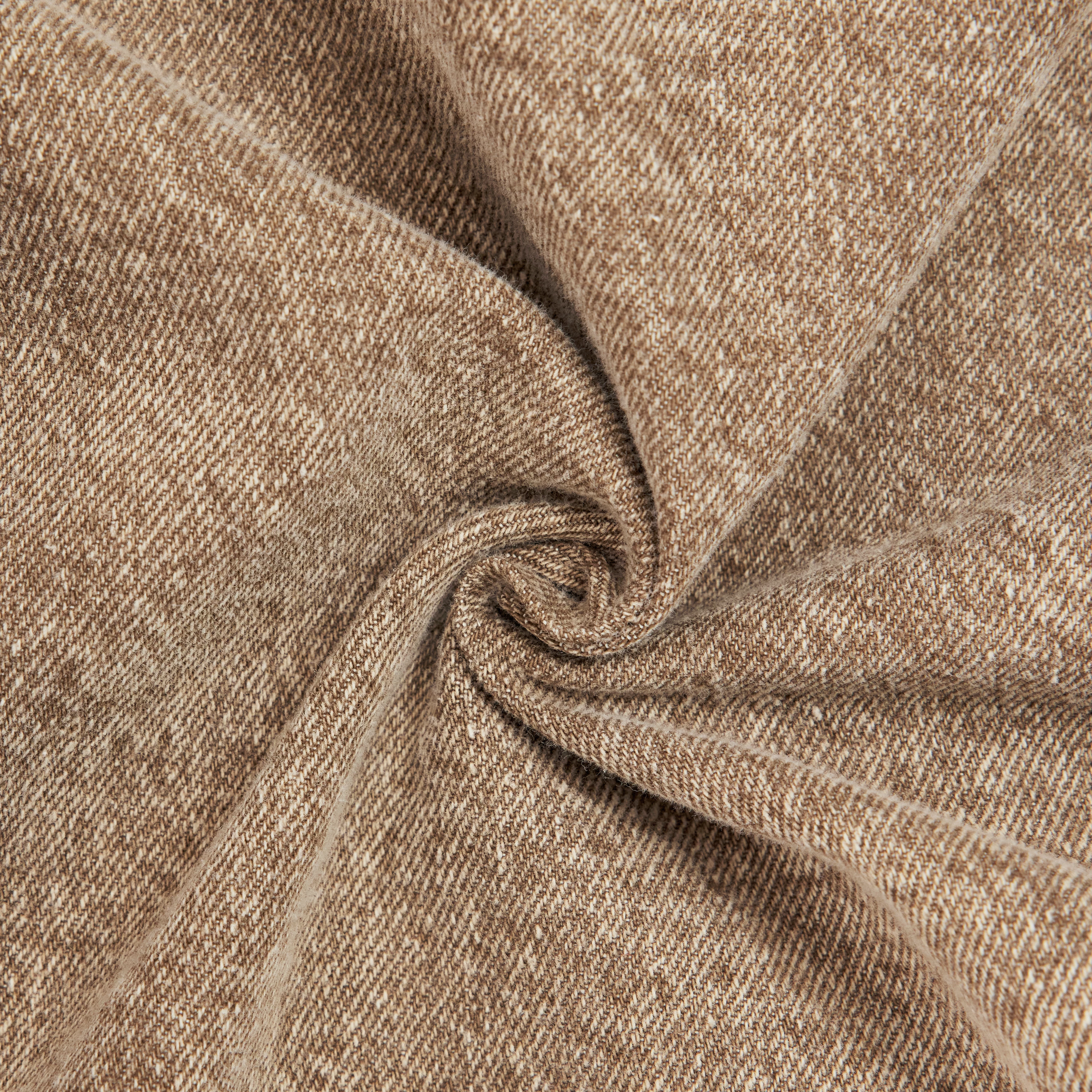 LIABLE - Relaxed fit trousers in beige denim wash - women - brown - Materialbild (B2C)