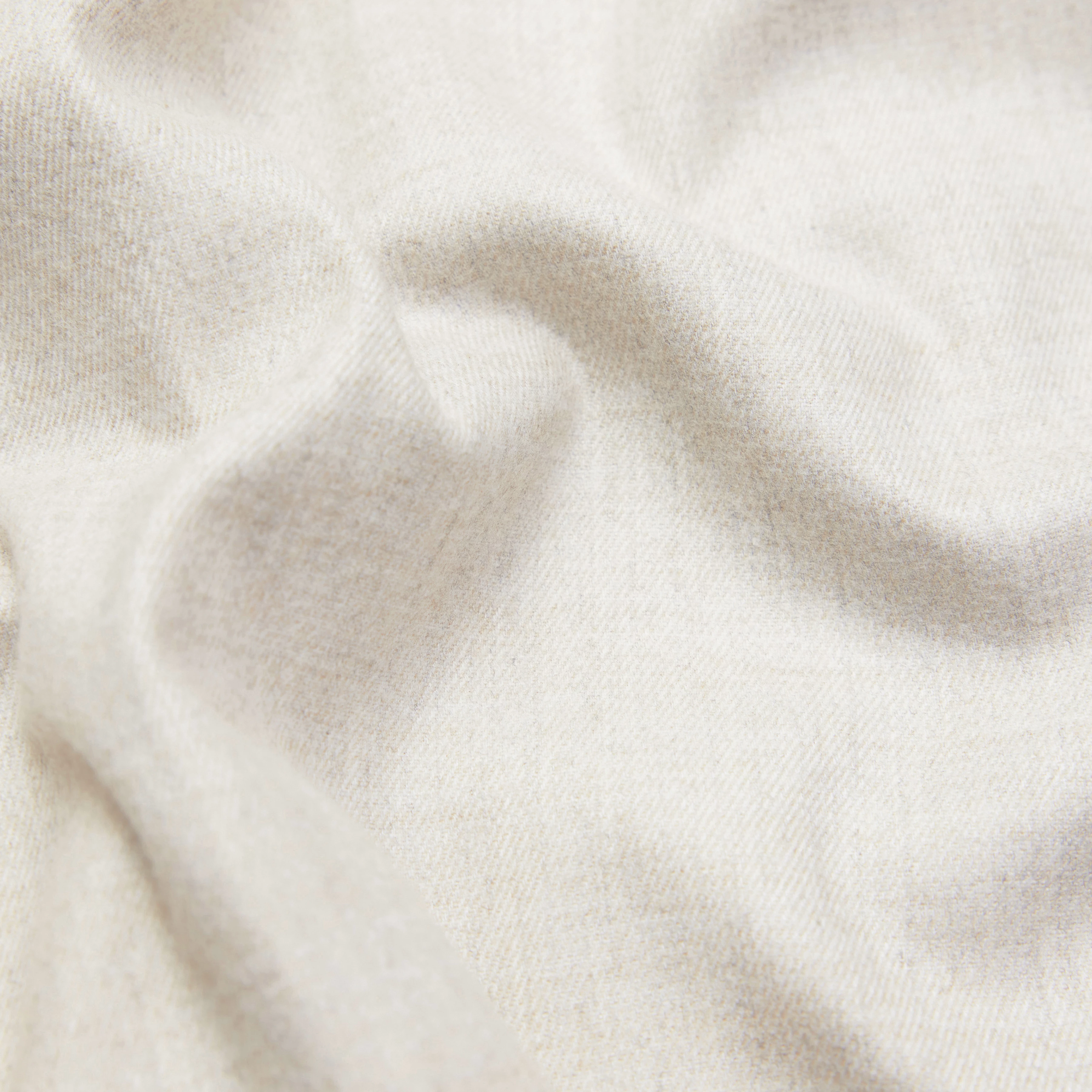 CEILING - Weite Hose in softem Flanell - Damen - beige - Materialbild (B2C)