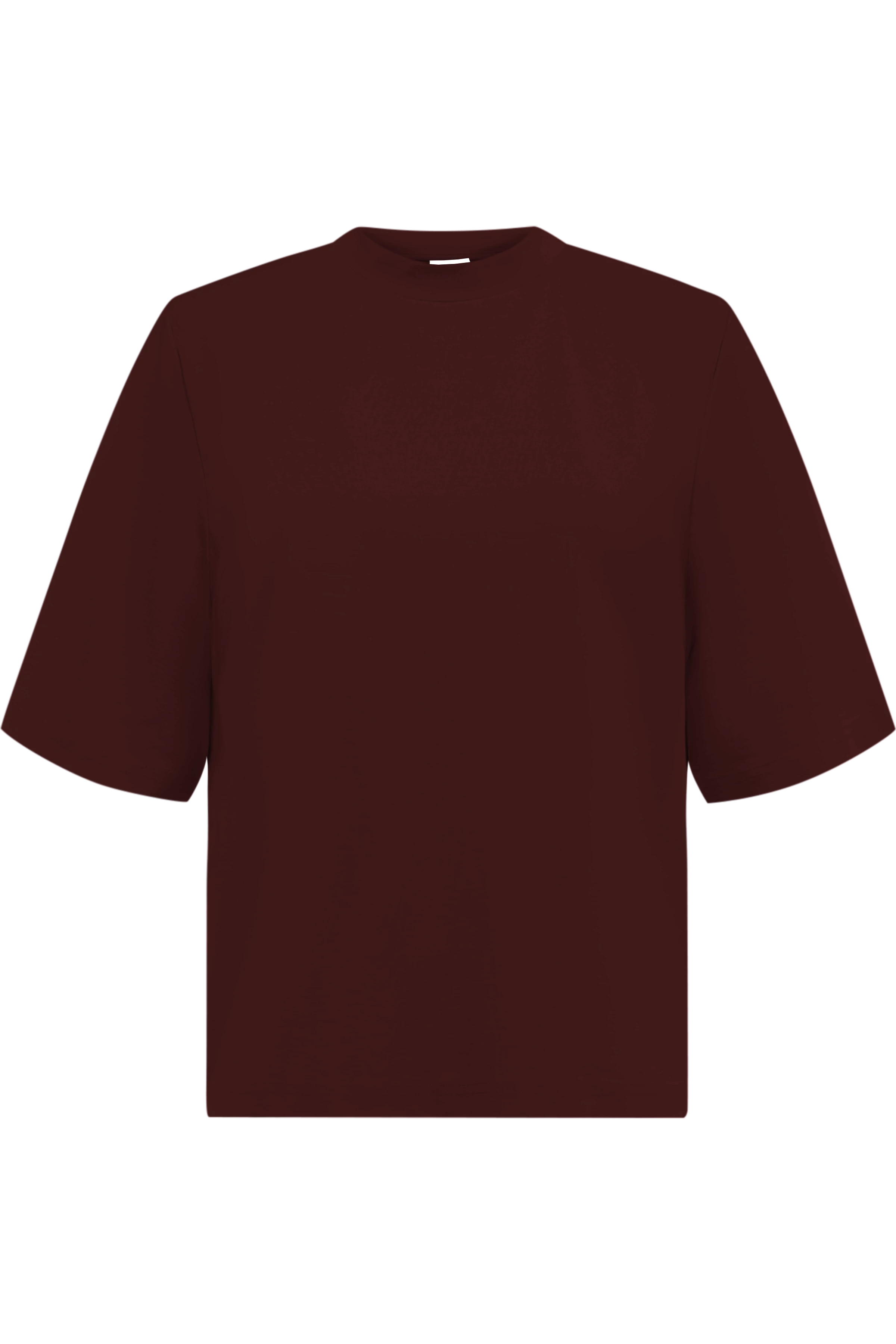 TADURA - T-Shirt in Lyocell-Mix - Damen - rot - Freisteller Frontansicht