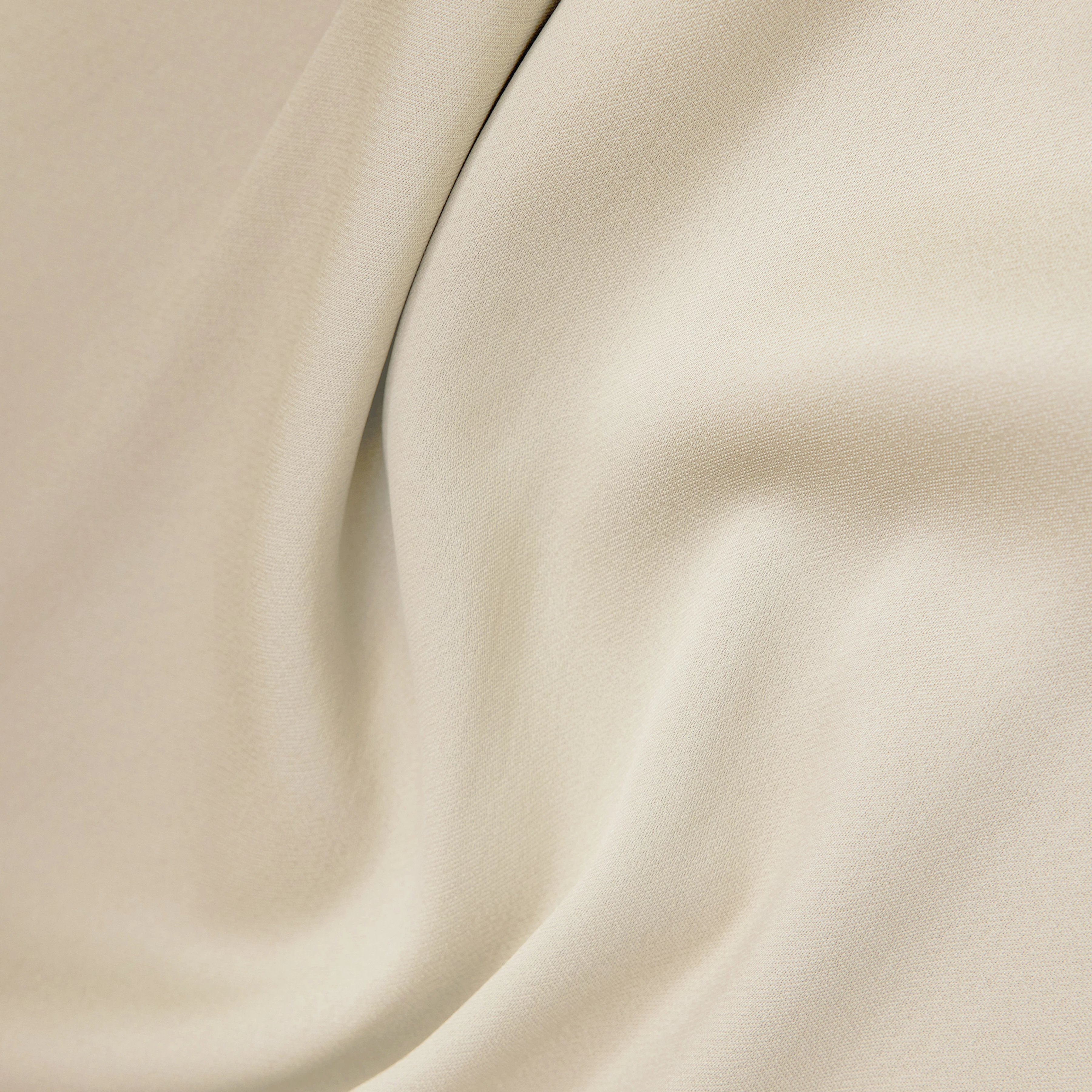 ALARIA_1 - Shirt blouse with stand-up collar in satin - women - beige - Materialbild (B2C)