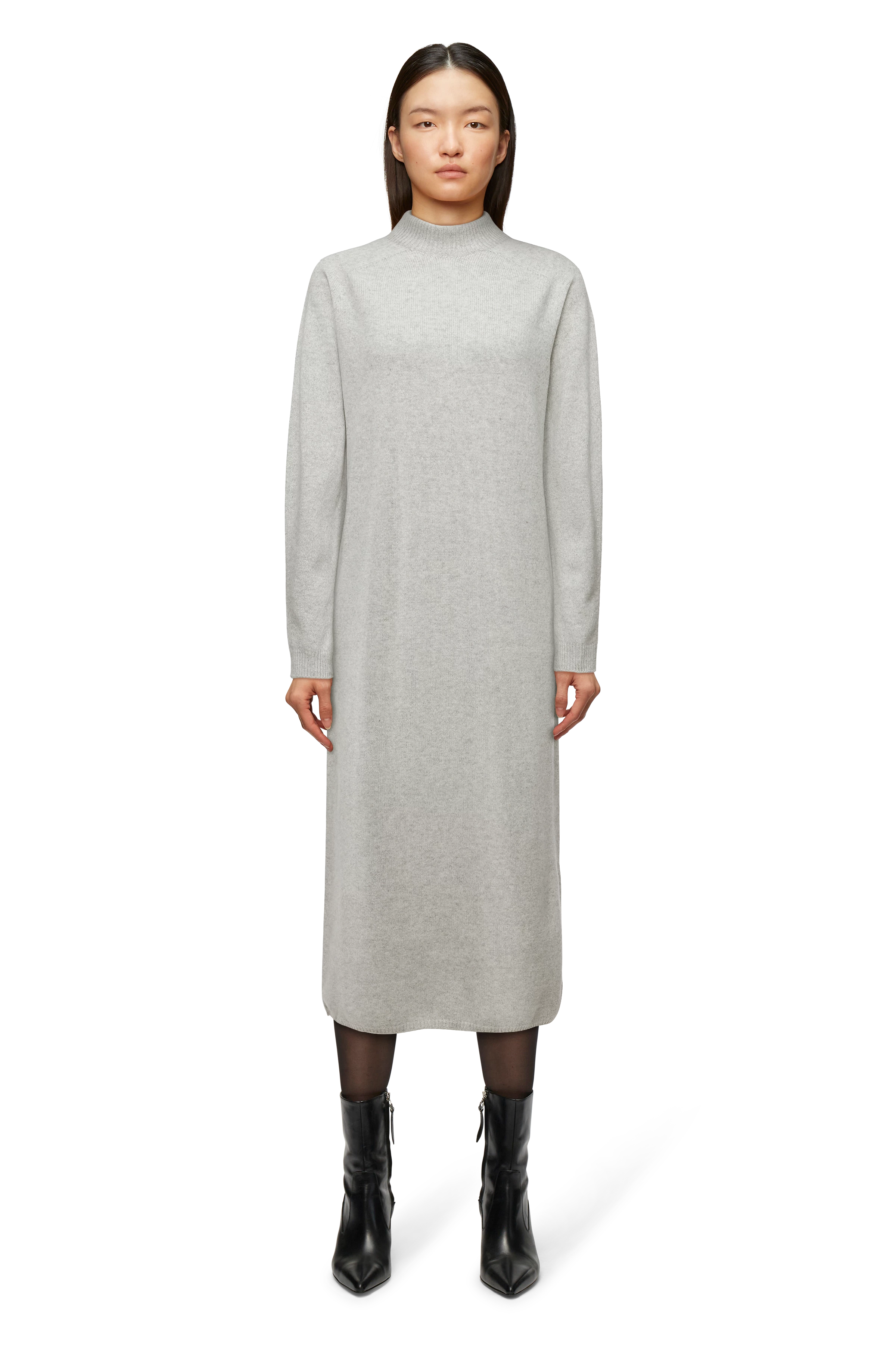 Damen Strickkleid ANTONA in grau von DRYKORN - Main Image