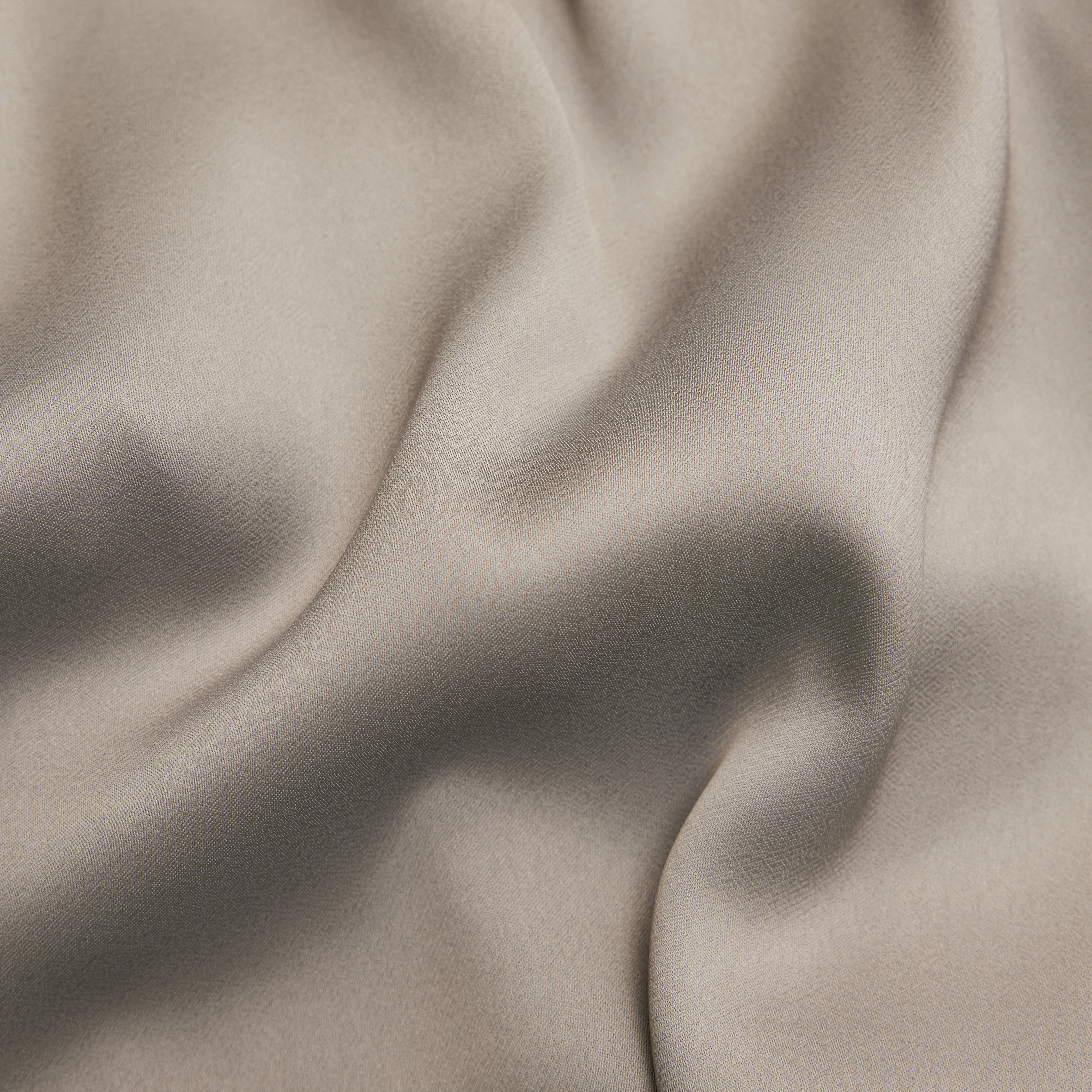 TWEEZER - Wide trousers in satin - women - beige - Materialbild (B2C)