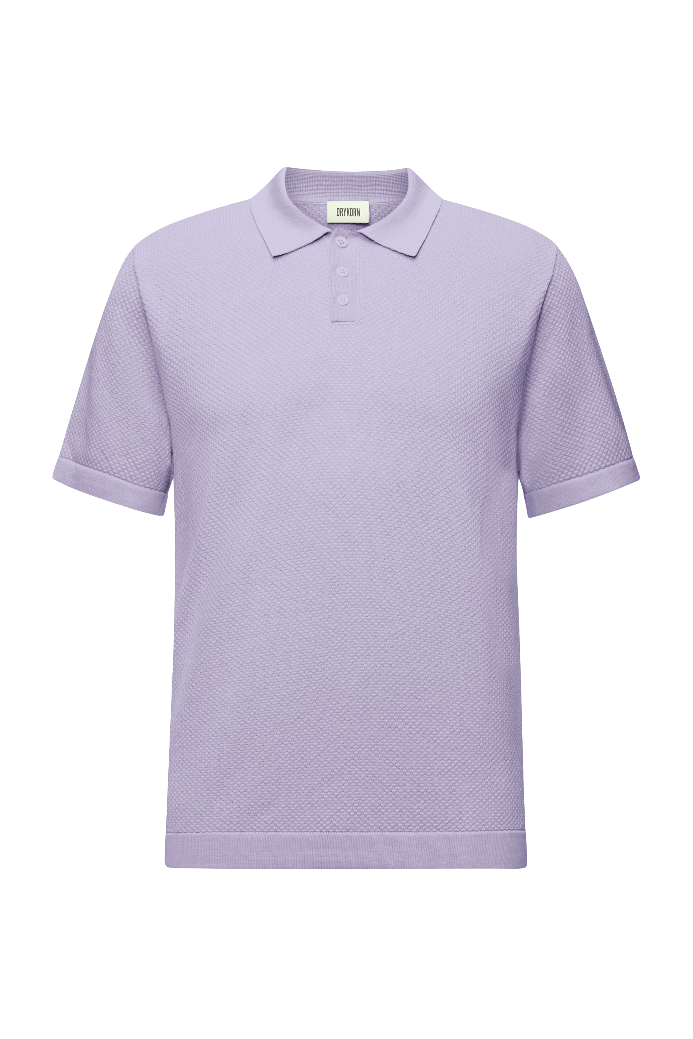 TRITON - Polo en coton - men - violet - Freisteller Frontansicht
