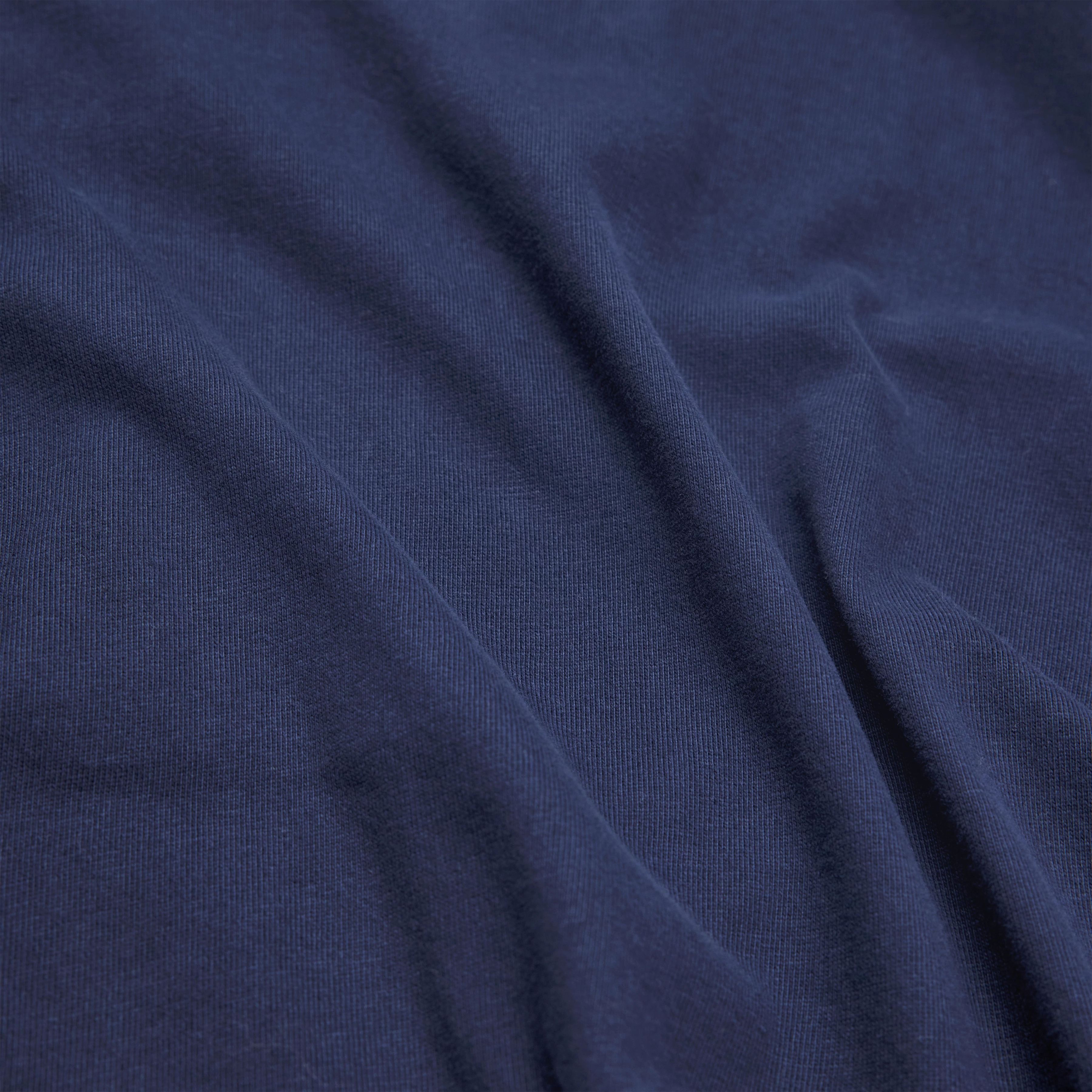 KENDRICK_2 - Loose T-shirt in soft jersey - men - blue - Materialbild (B2C)