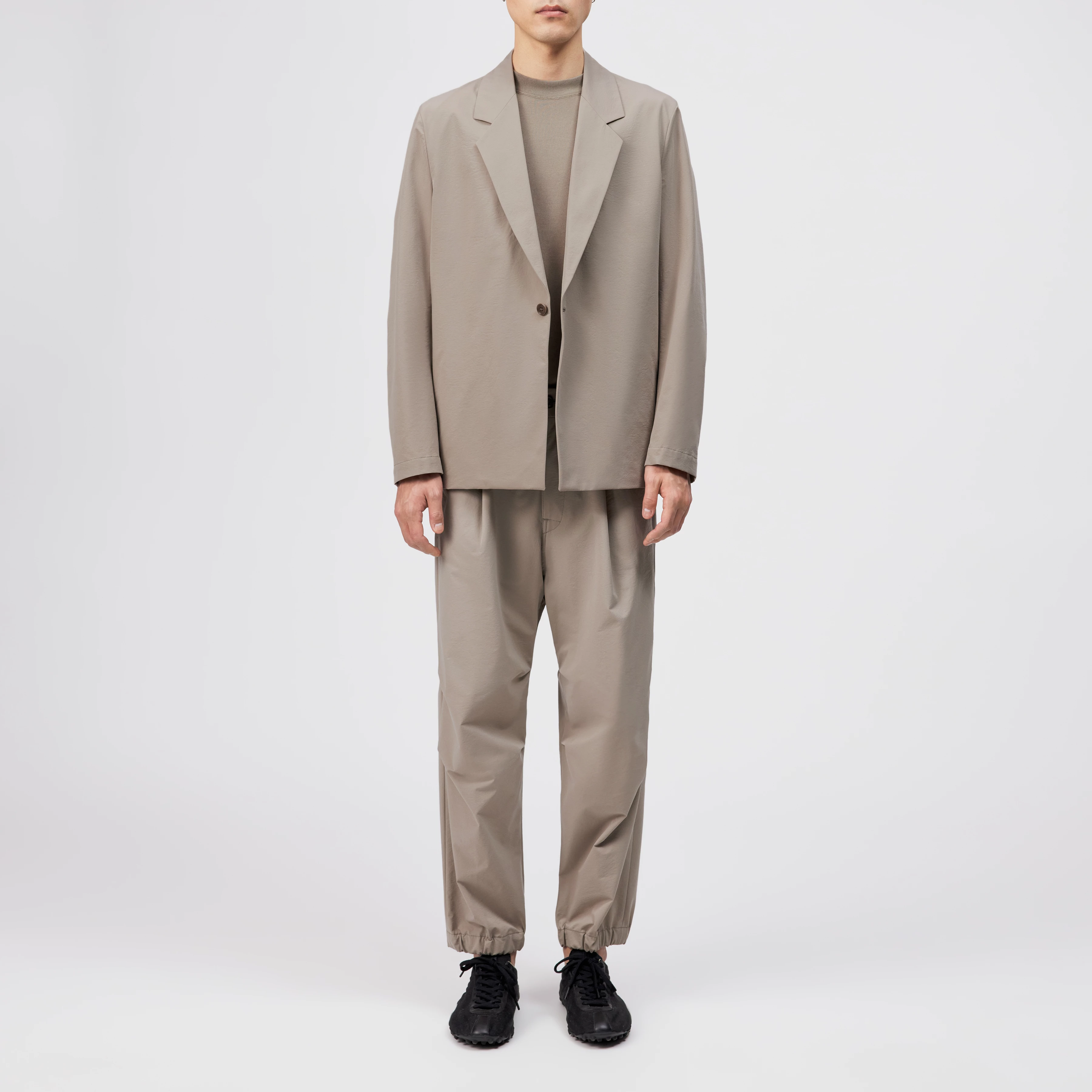 NOLEN - Veste à un bouton avec revers à crans - men - beige - Ganzkörper-Frontansicht