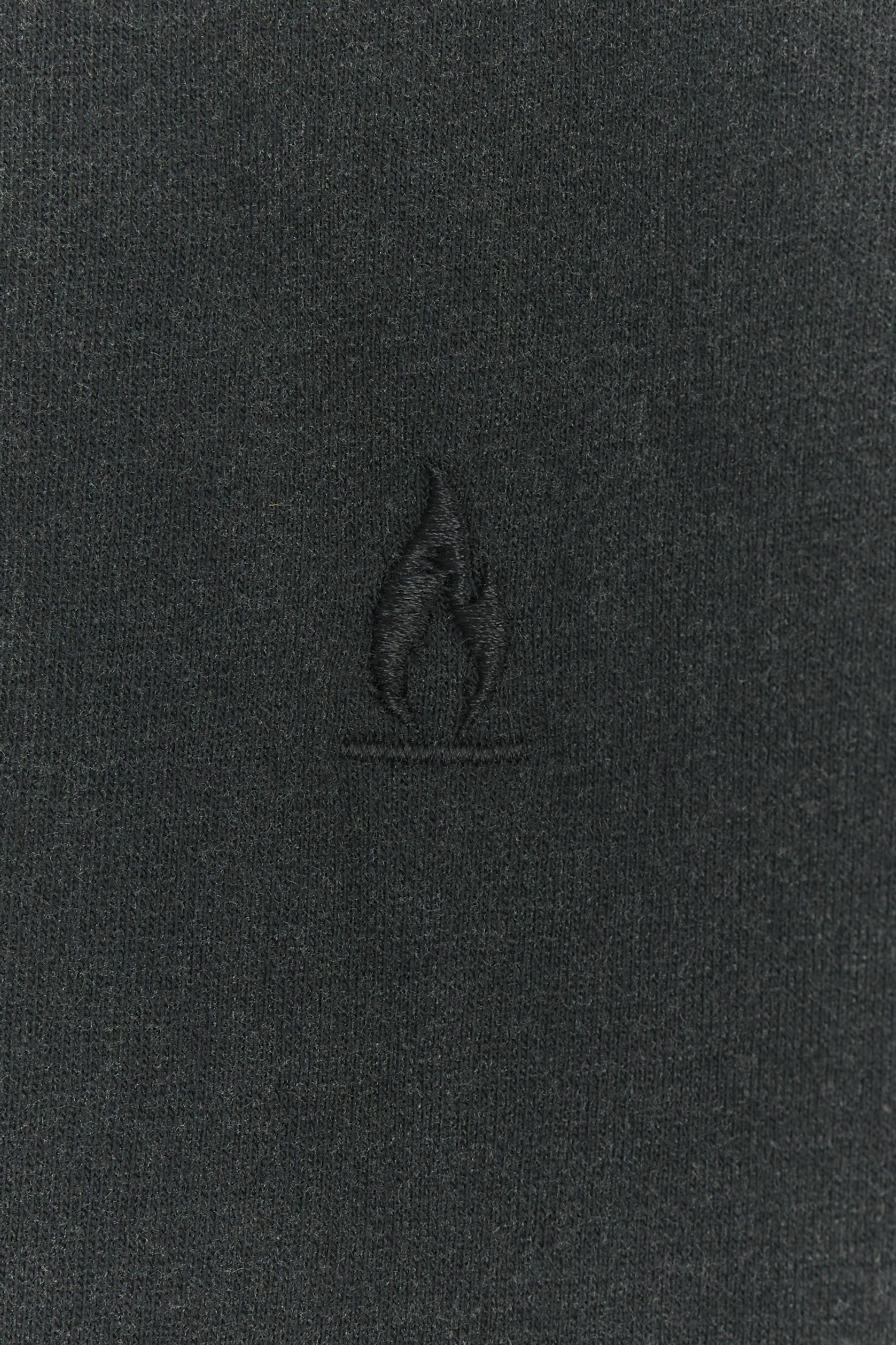 MILAV - Hoodie in gewaschener Optik - Herren - grau - Freisteller Detailansicht