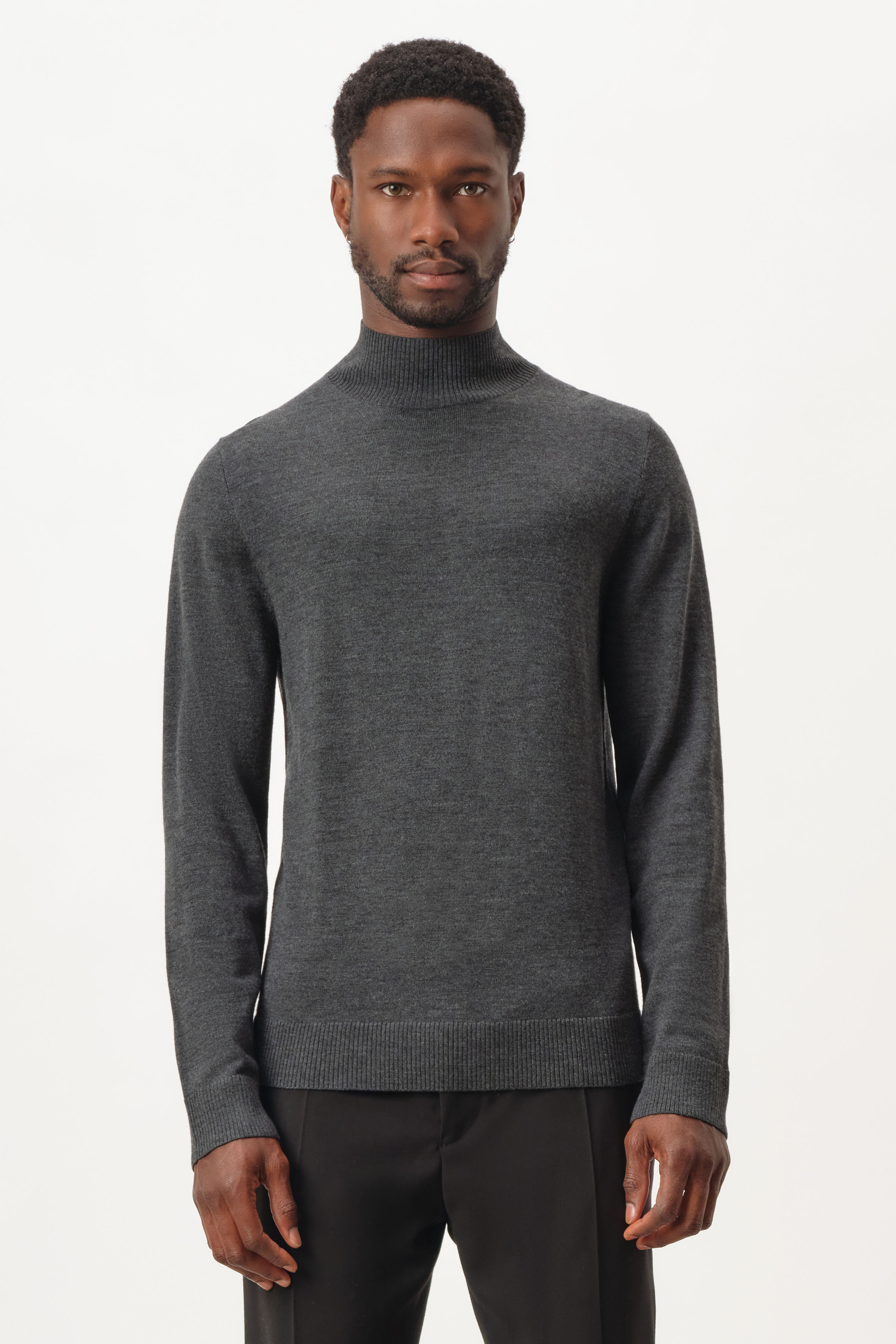 turtle knitted jumper in merino wool