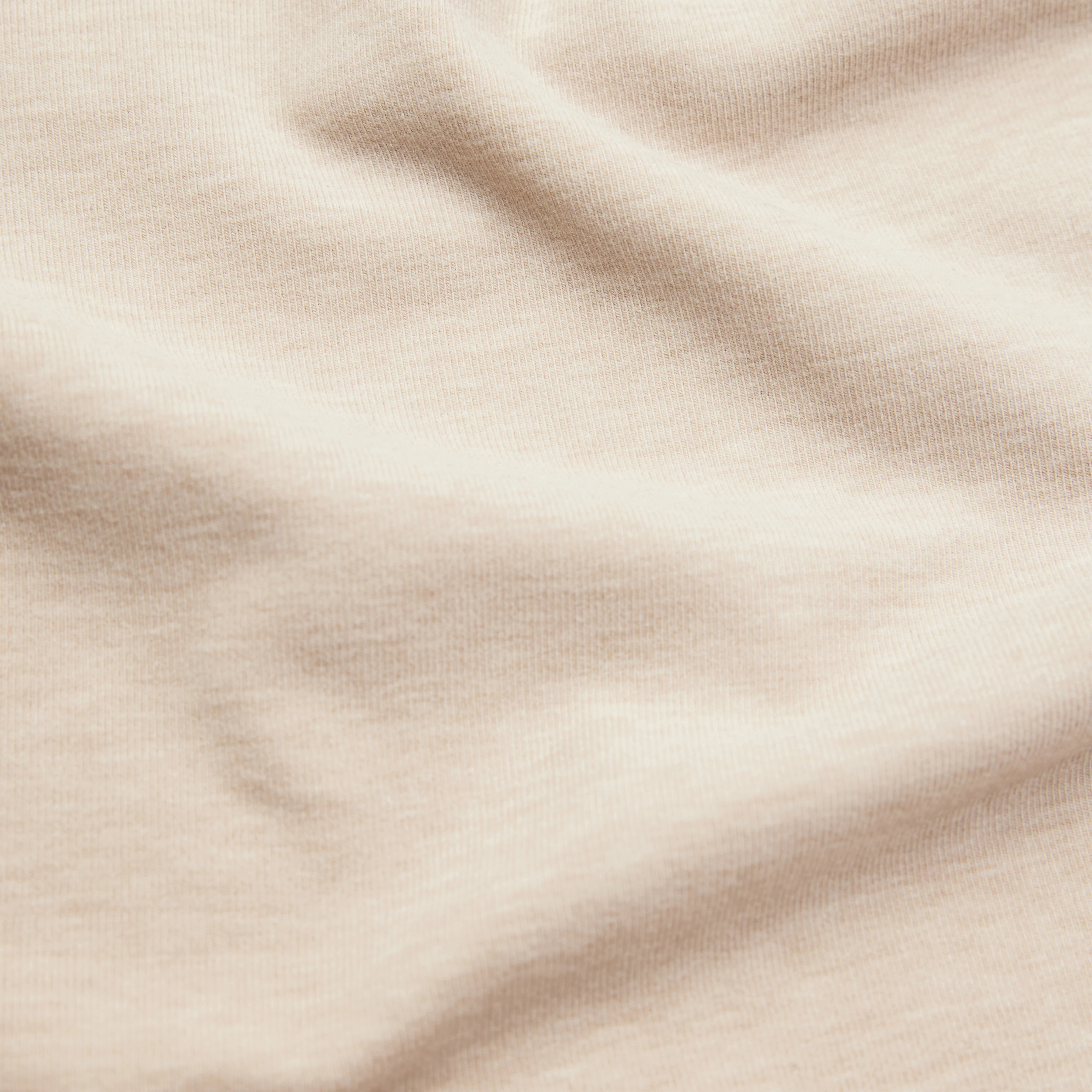 ASIRAL - Batwing Shirt in Lyocell-Mix mit Wolloptik - Damen - beige - Materialbild (B2C)