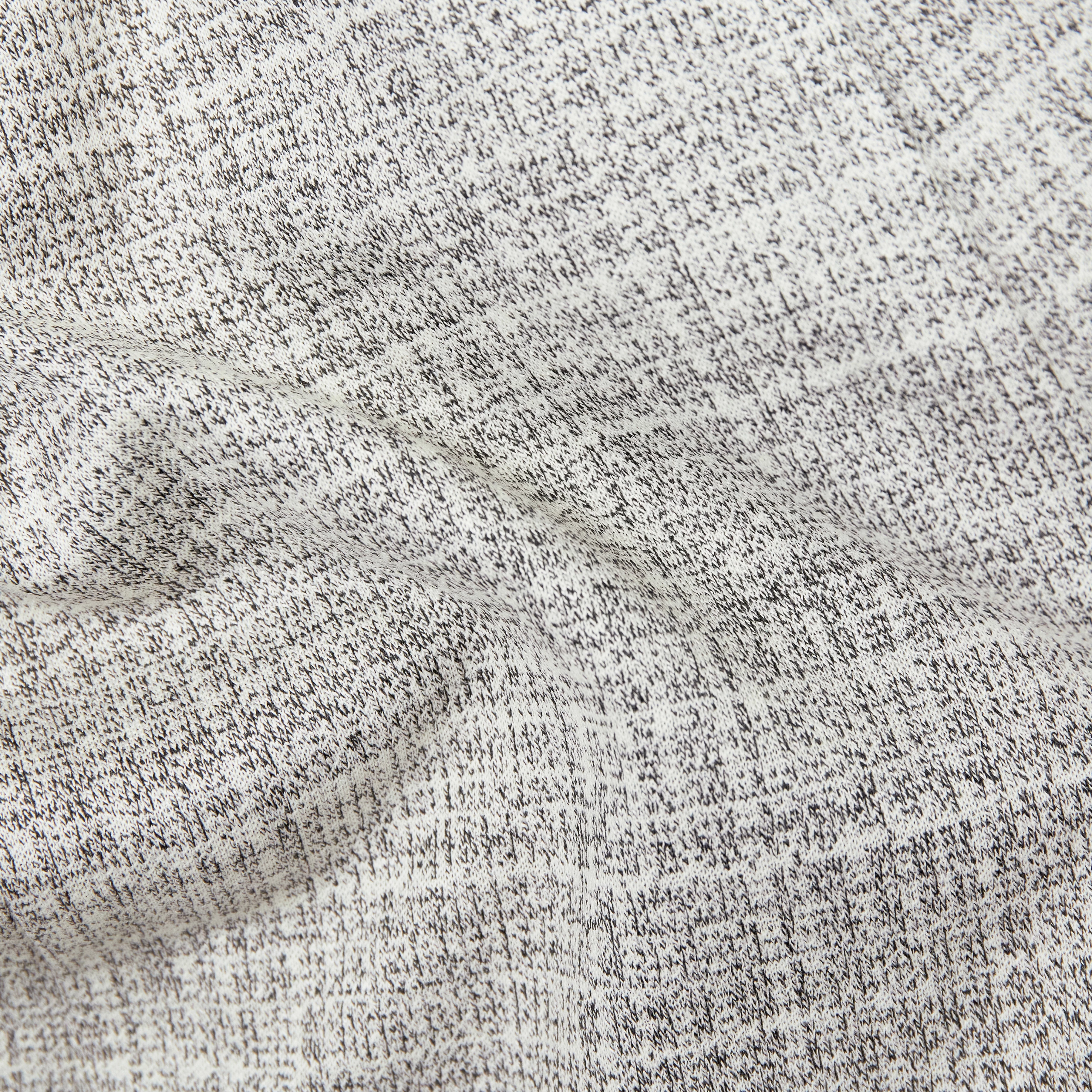 MARLS - Enkelrij blazer in ruiten-jersey - heren - grijs - Materialbild (B2C)