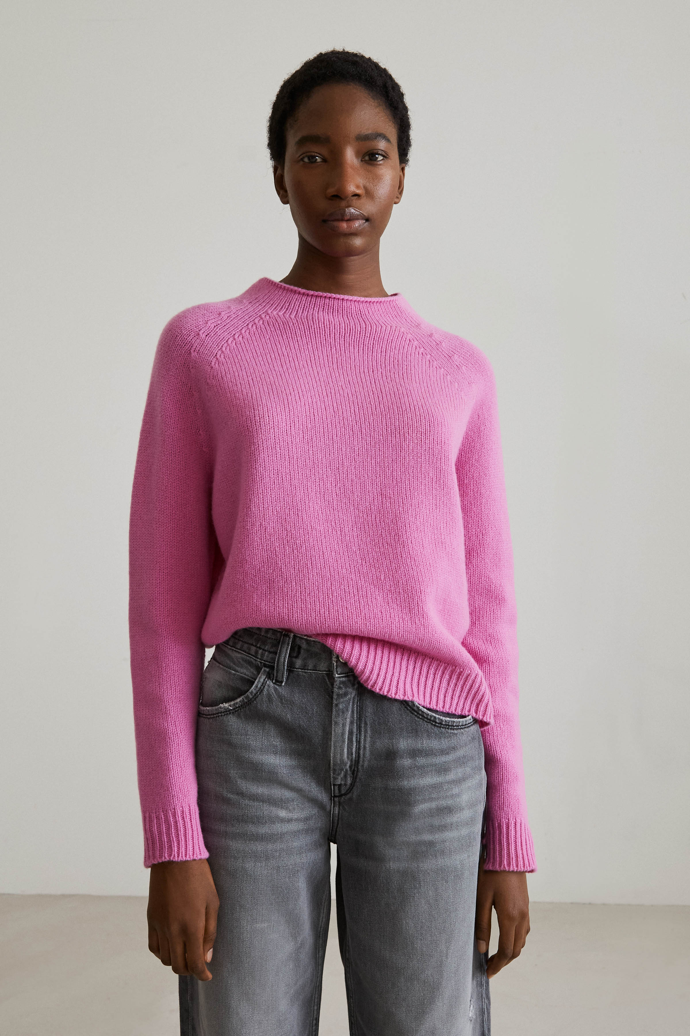 pure new wool knitted pullover