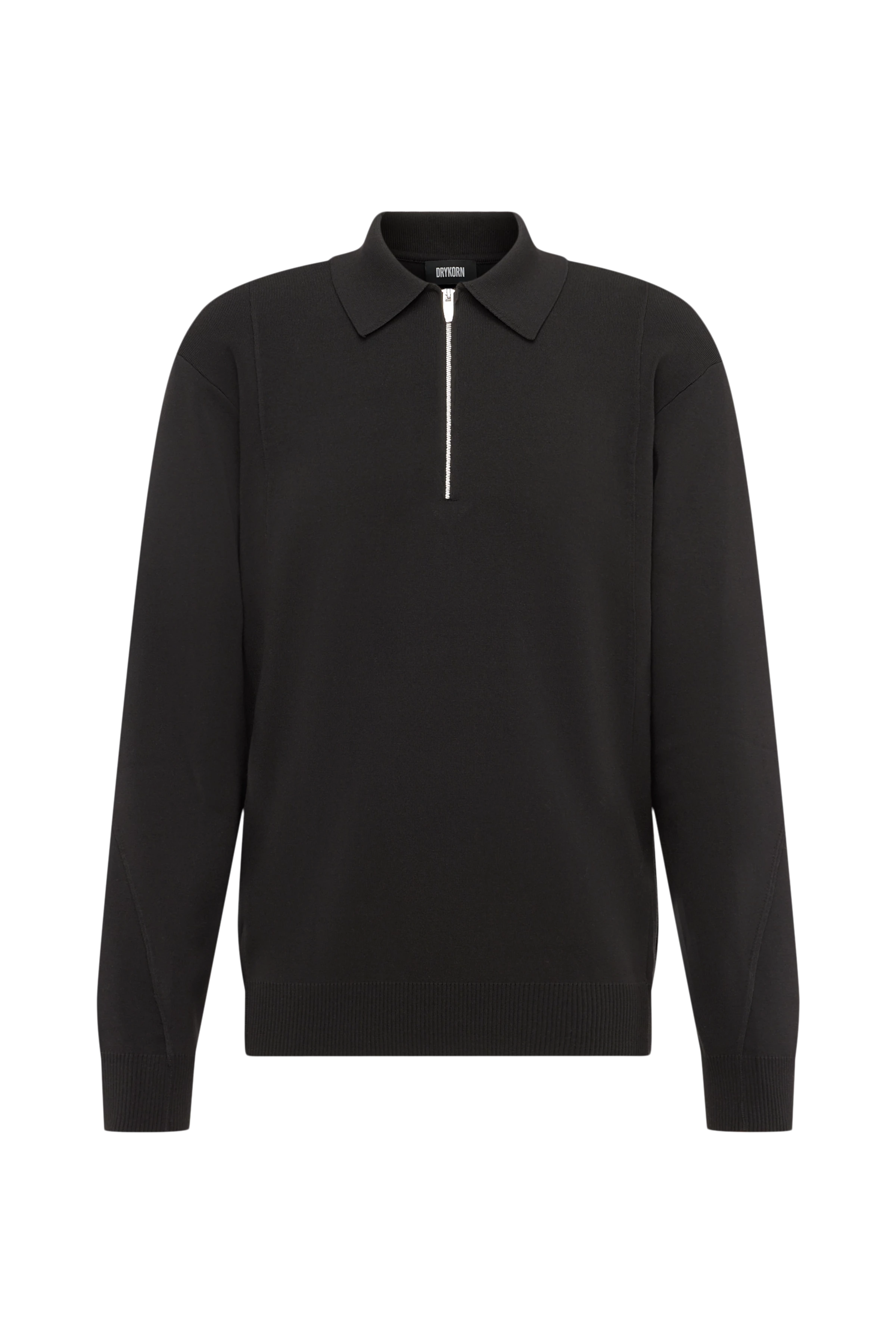 GAVVIN - Pullover mit Zipper in Baumwoll-Mix - Herren - braun - Freisteller Frontansicht