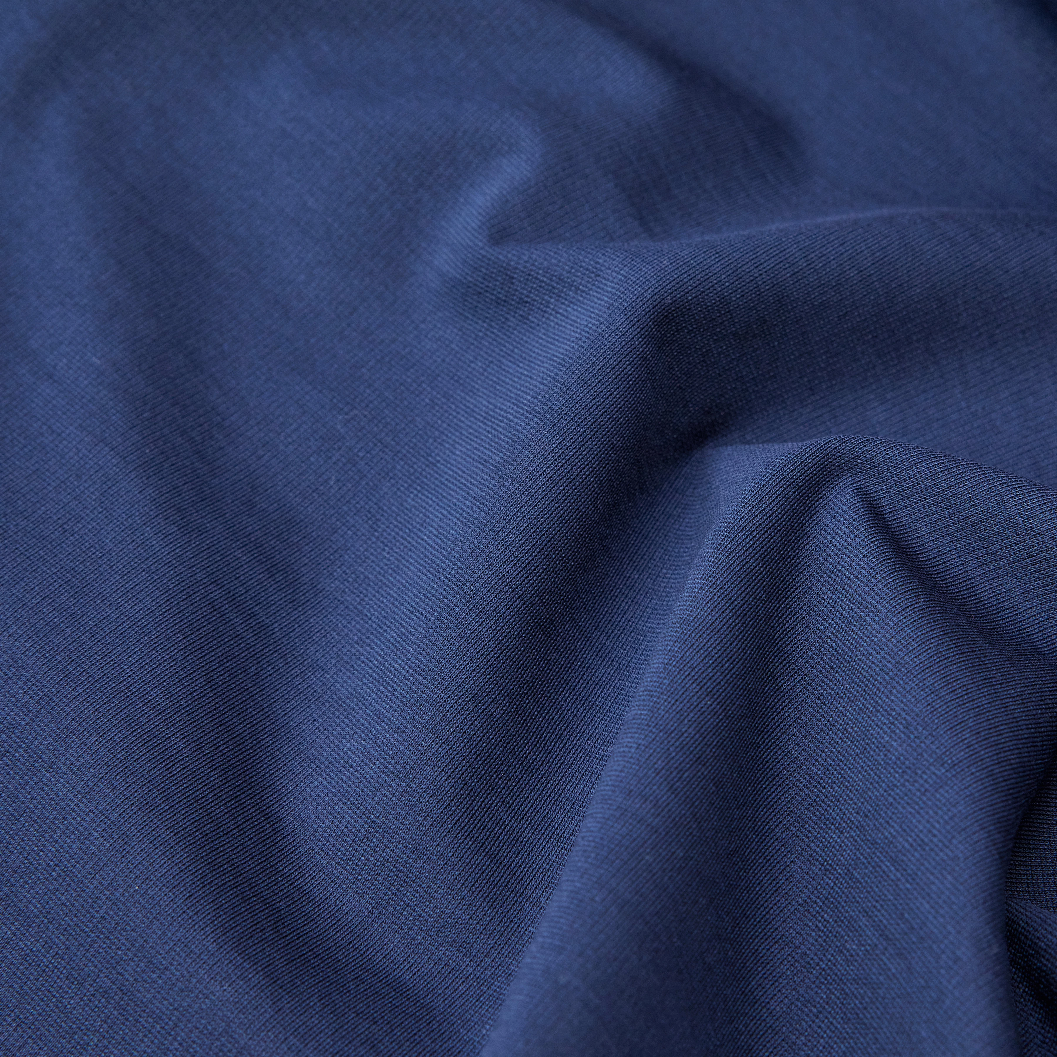 TIRY - Longsleeve in Lyocell-Mix - Damen - blau - Materialbild (B2C)