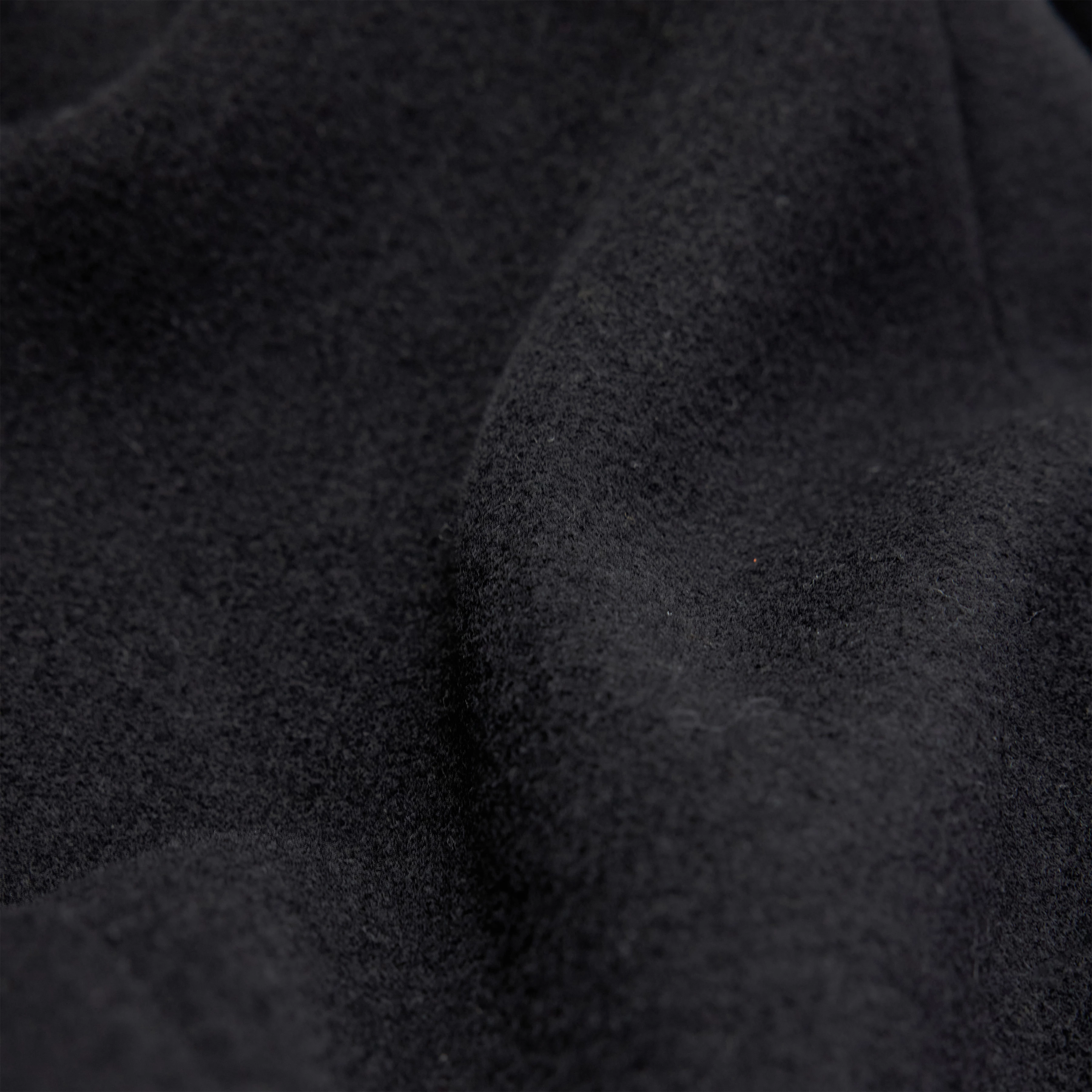 BRAMCOTE - Klassischer Blazermantel in Flanell - Damen - schwarz - Materialbild (B2C)