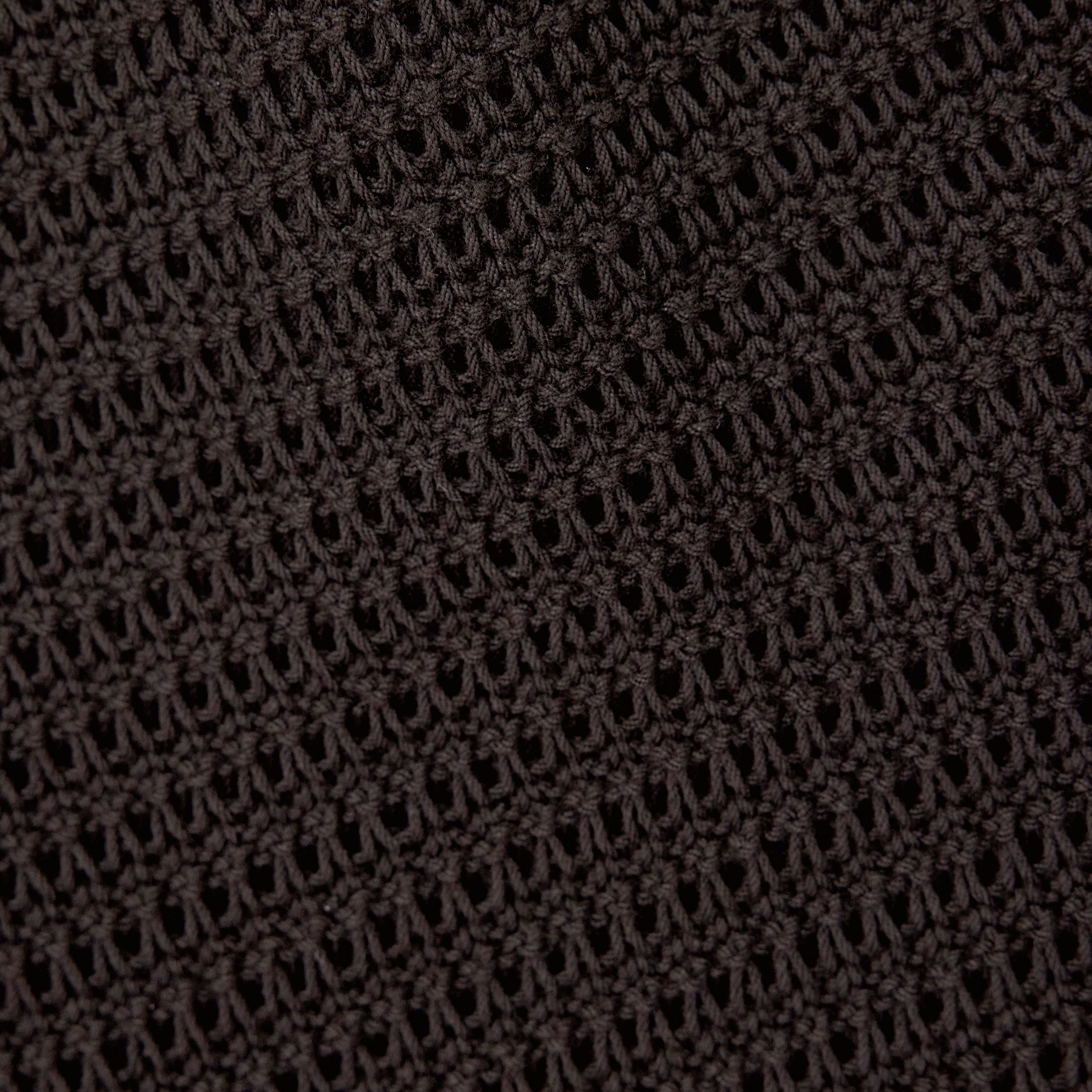IKIS - Sleeveless maxi dress, chunky knit, dry touch - women - brown - Materialbild (B2C)