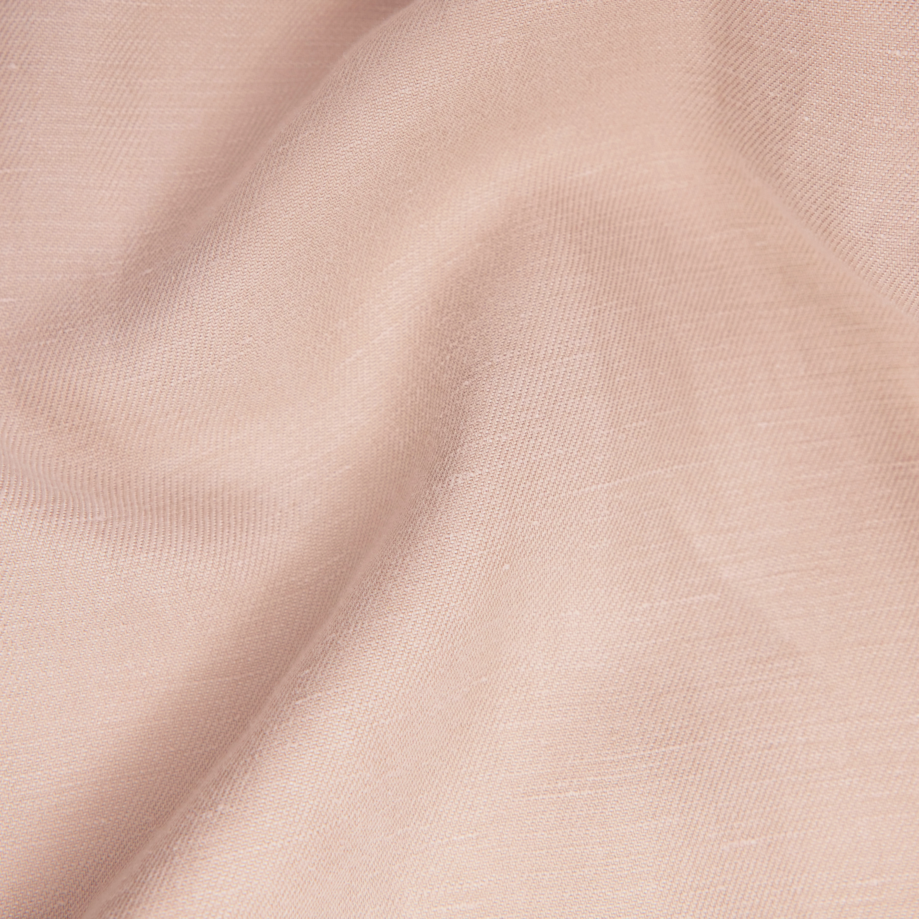 UNPACK - Leinenhose in fließendem Twill - Damen - orange - Materialbild (B2C)