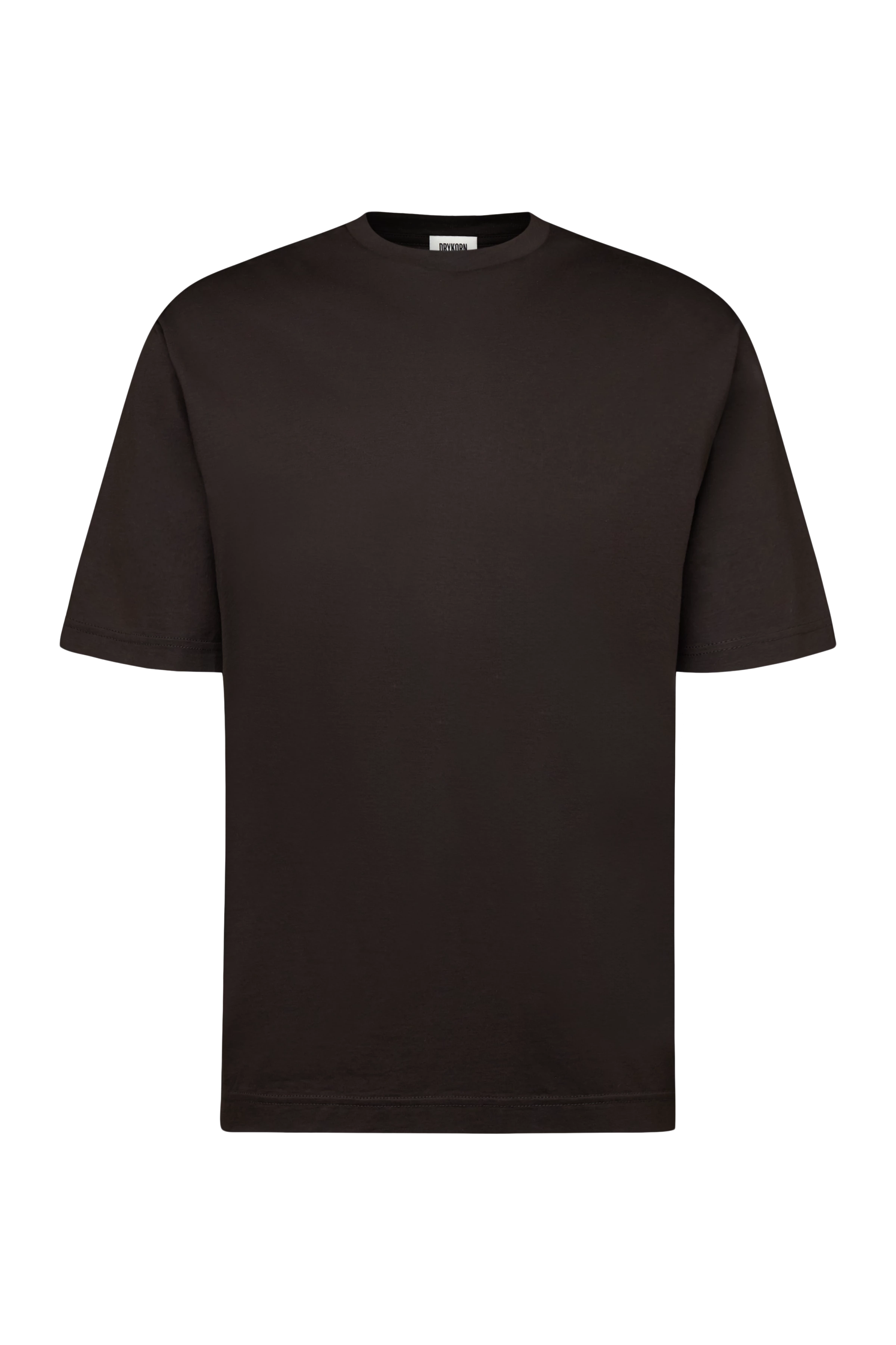 GILBERD - T-shirt in blended cotton modal - men - brown - Freisteller Frontansicht