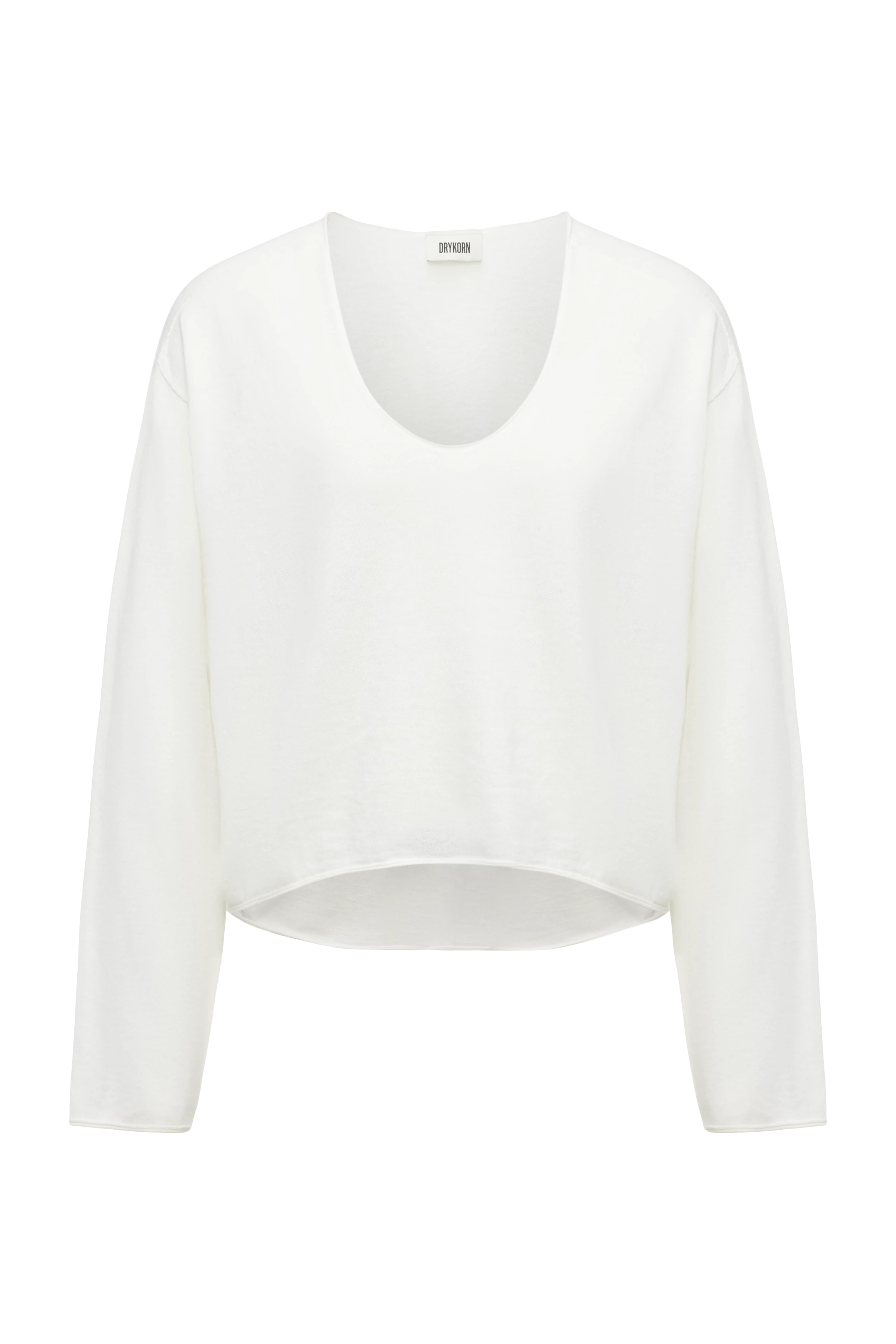 SOMAIJA - Oversized jumper in cotton-cashmere - women - off white - Freisteller Frontansicht