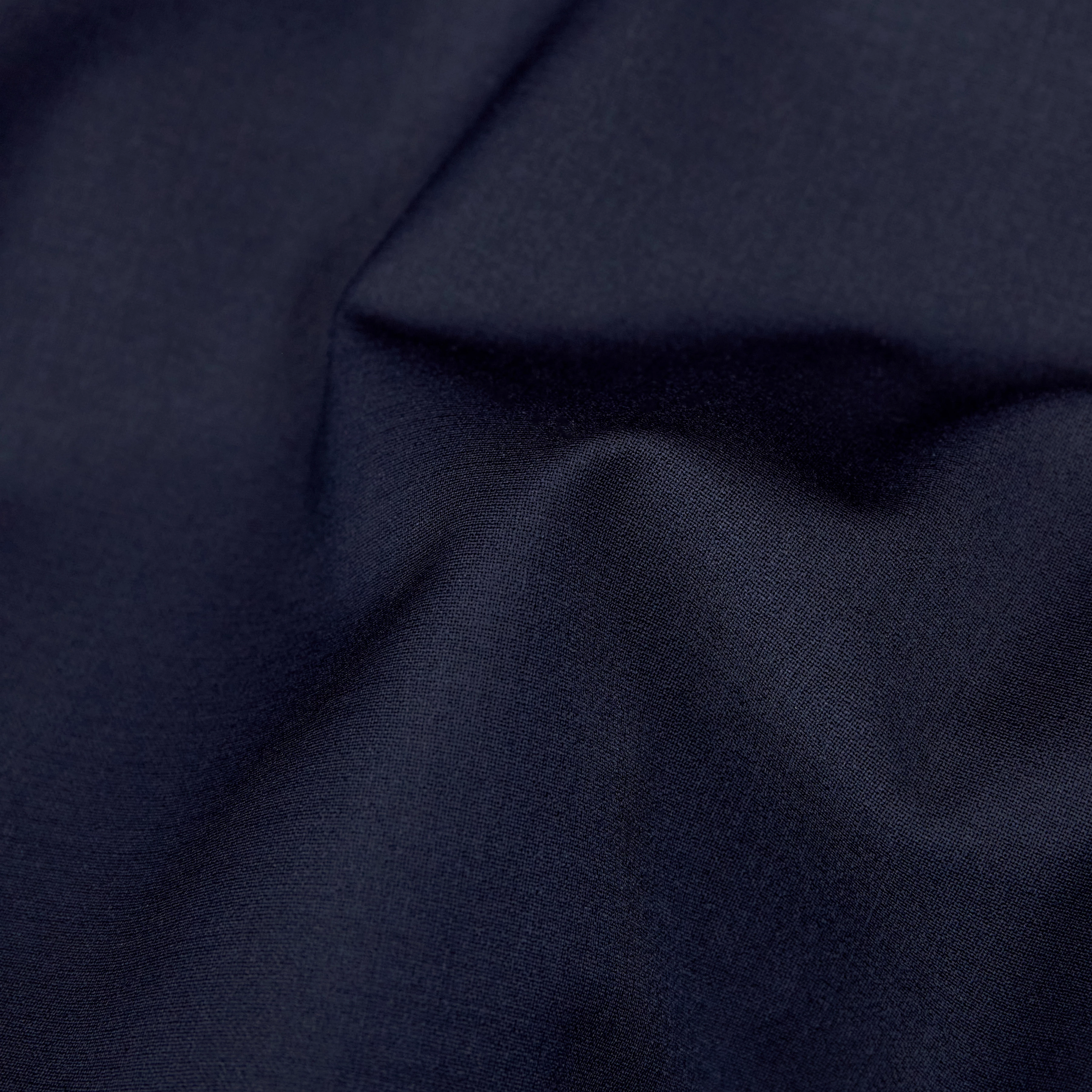 JENON - Zip-hættetrøje i performance-uldblanding - men - blå - Materialbild (B2C)