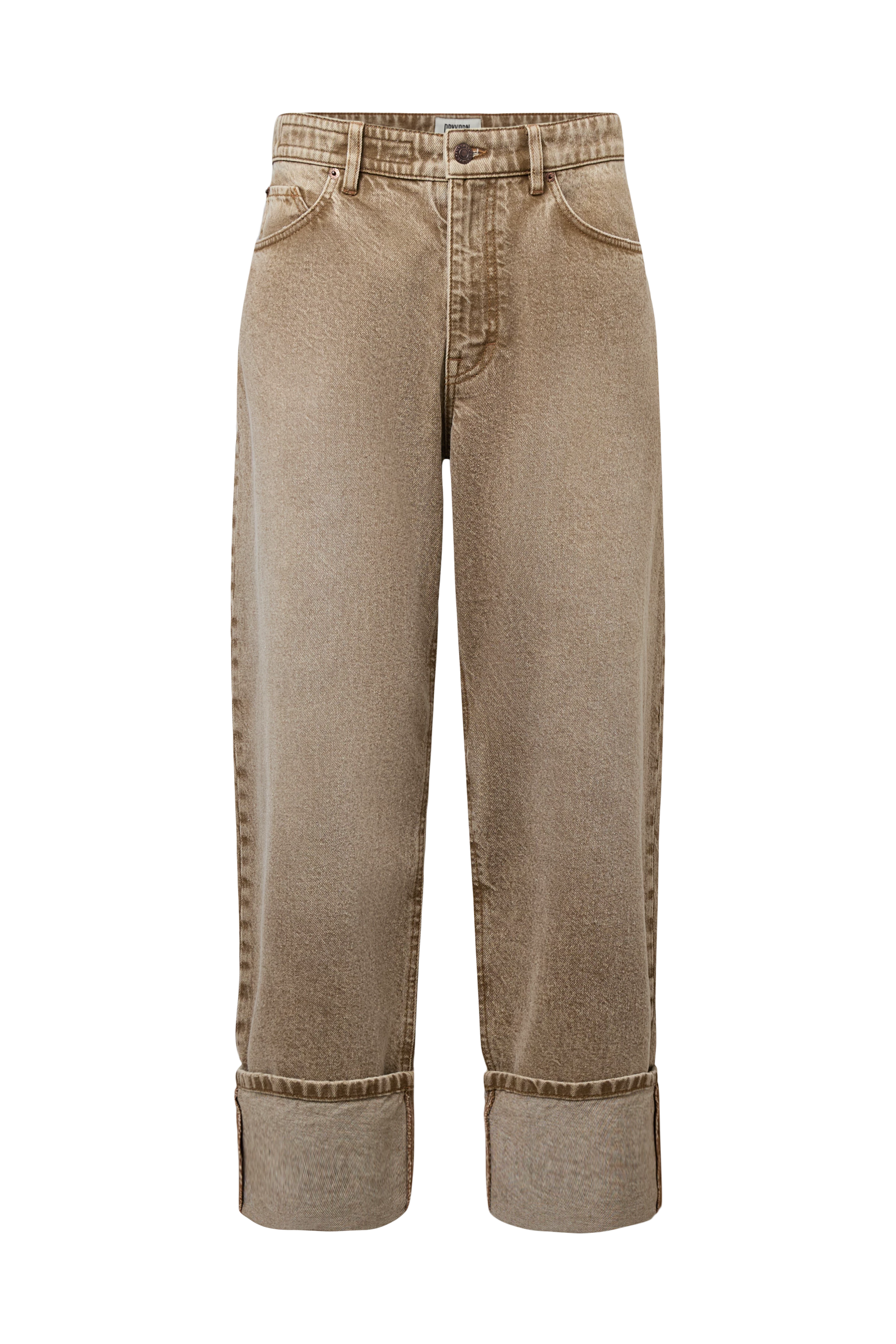 RAWDY_A - Tapered Jeans in reiner Baumwolle - Herren - braun - Freisteller Frontansicht