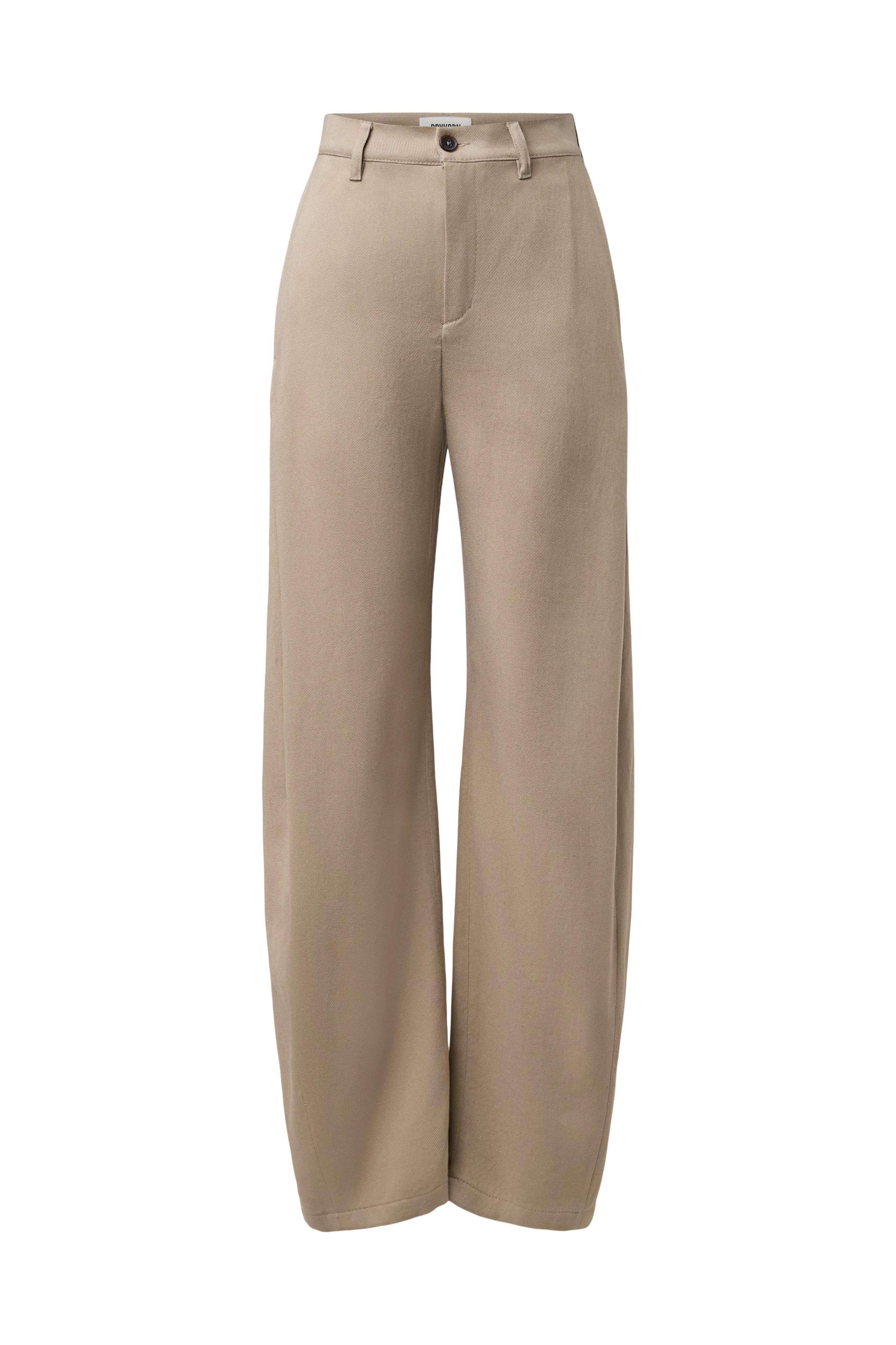 RECEIVE - Pantalon ample coupe décontractée - women - beige - Freisteller Frontansicht