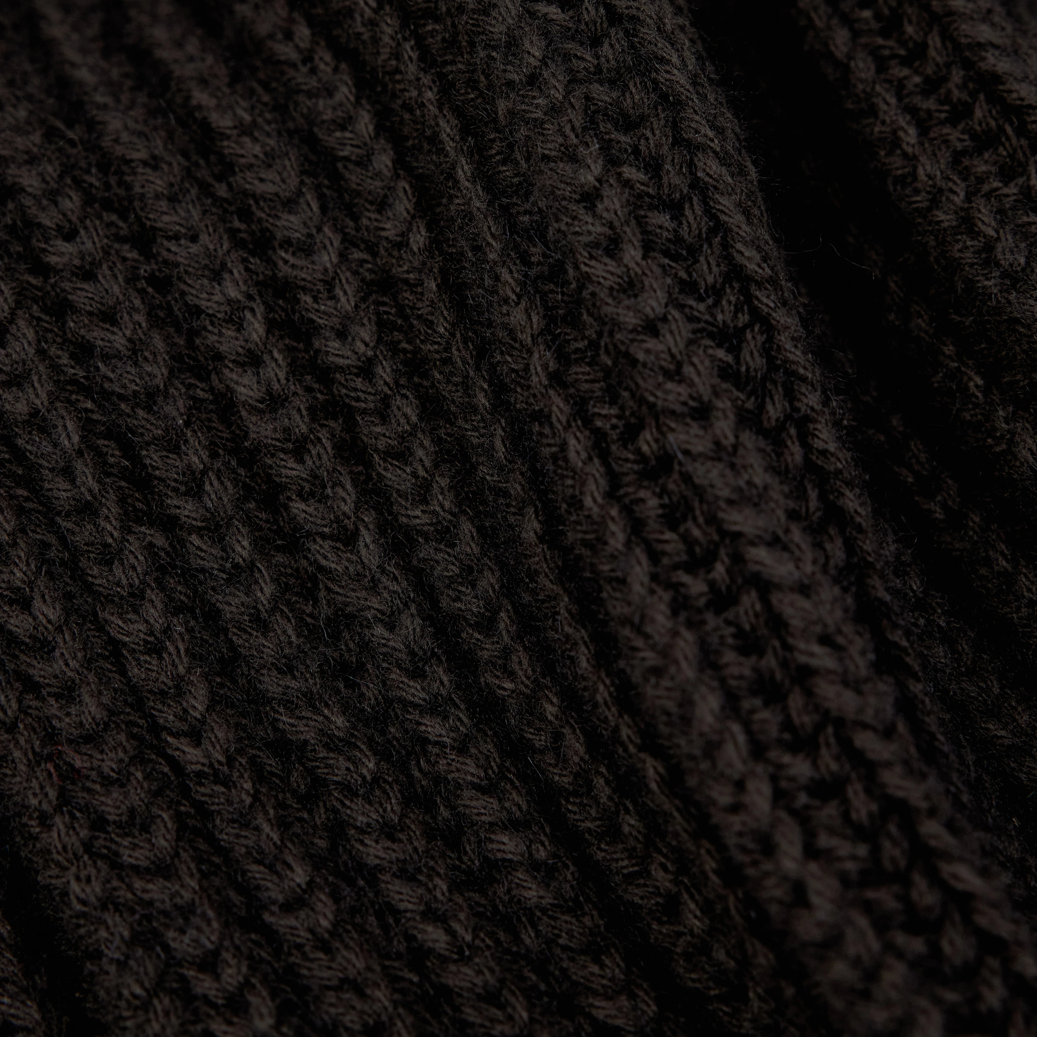 CRONICA_3 - Schal in Woll-Alpakamix - Unisex - braun - Materialbild (B2C)