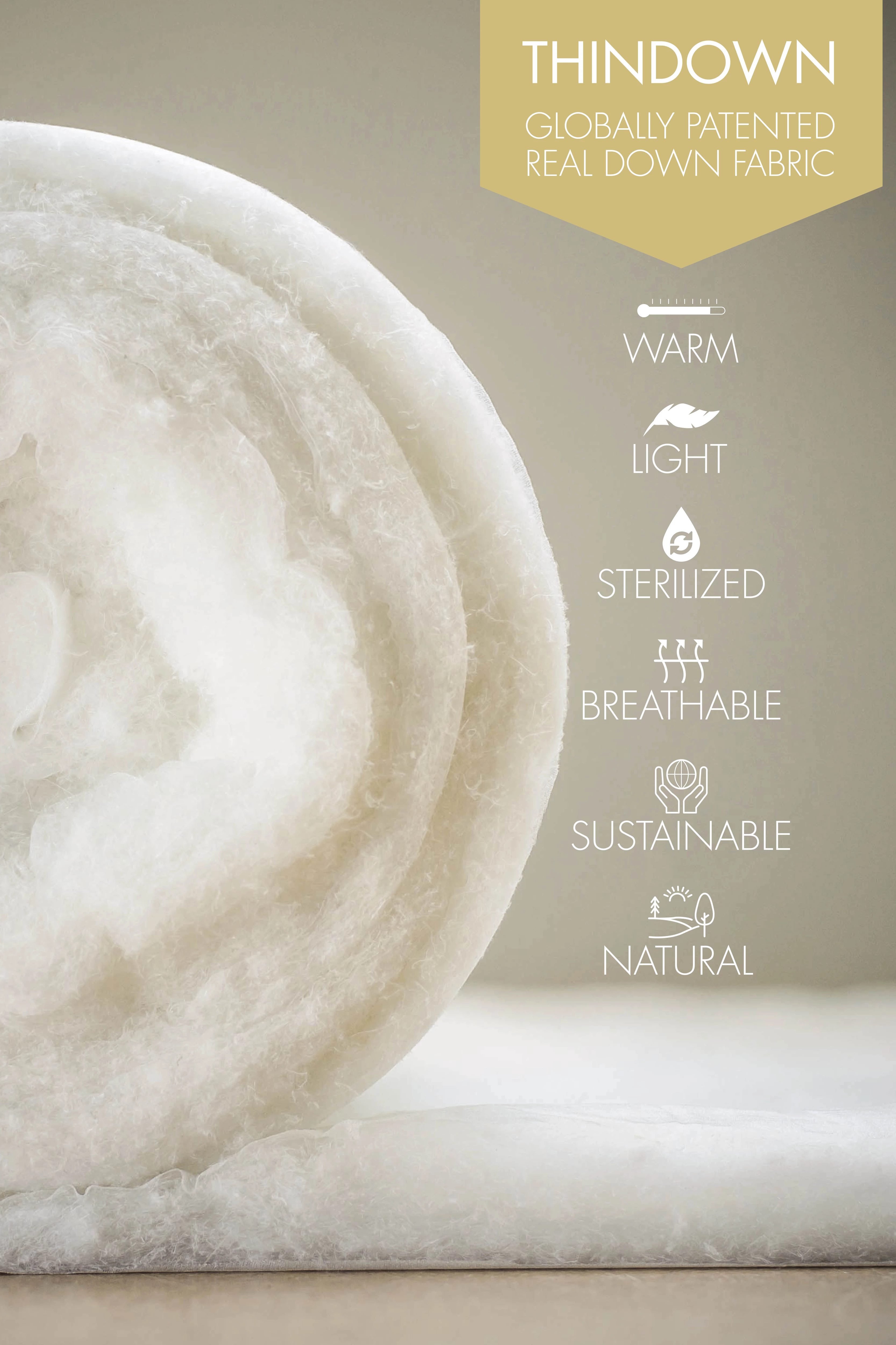 NIMBEK - Bomberjacke in Leder wattiert mit THINDOWN® - Herren - grün - Detailansicht am Model