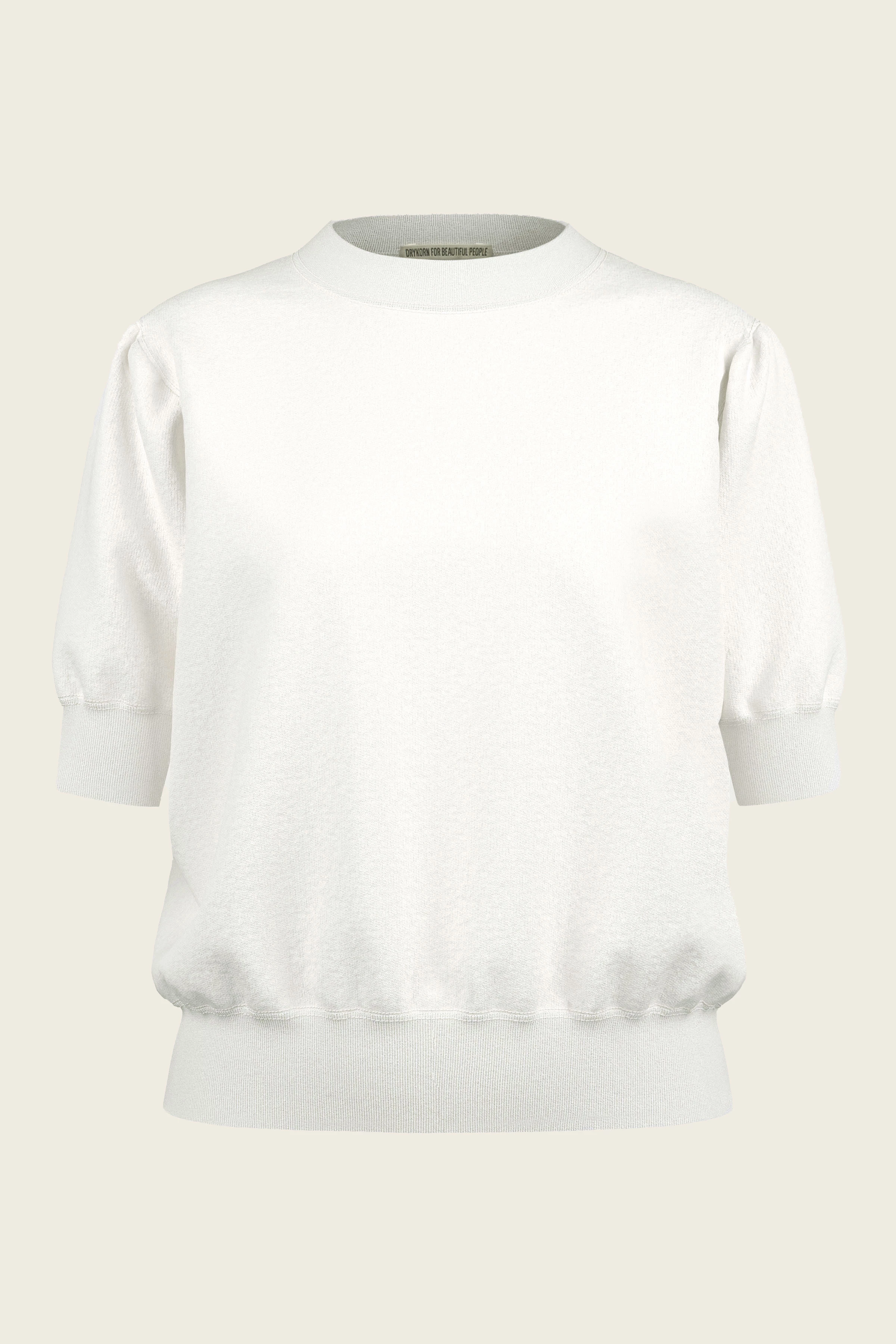 SMELA - Sweatshirt in brushed French terry - women - off white - Freisteller Frontansicht