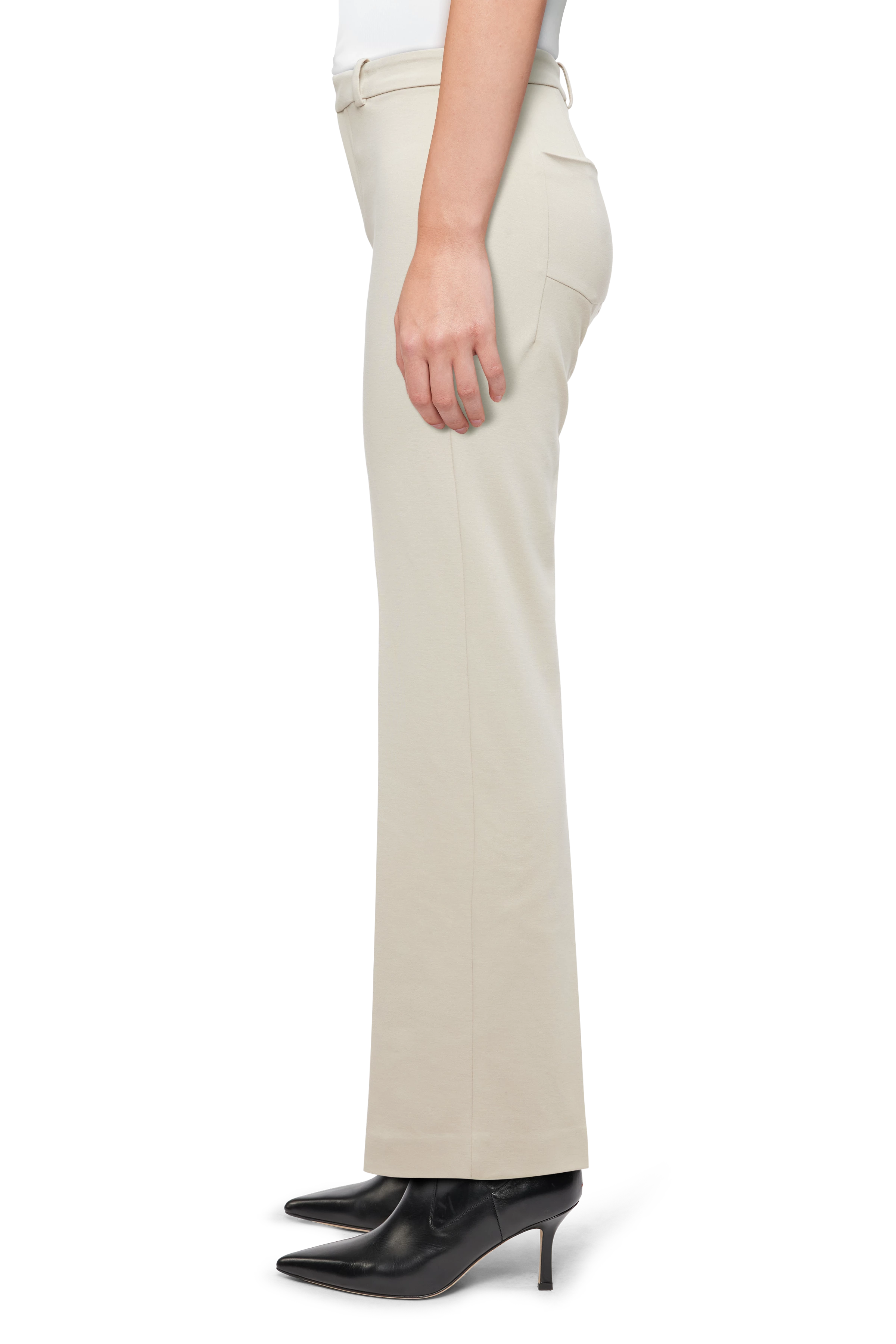White Womens Tan Dress Slacks Women Tailored Pants BET In