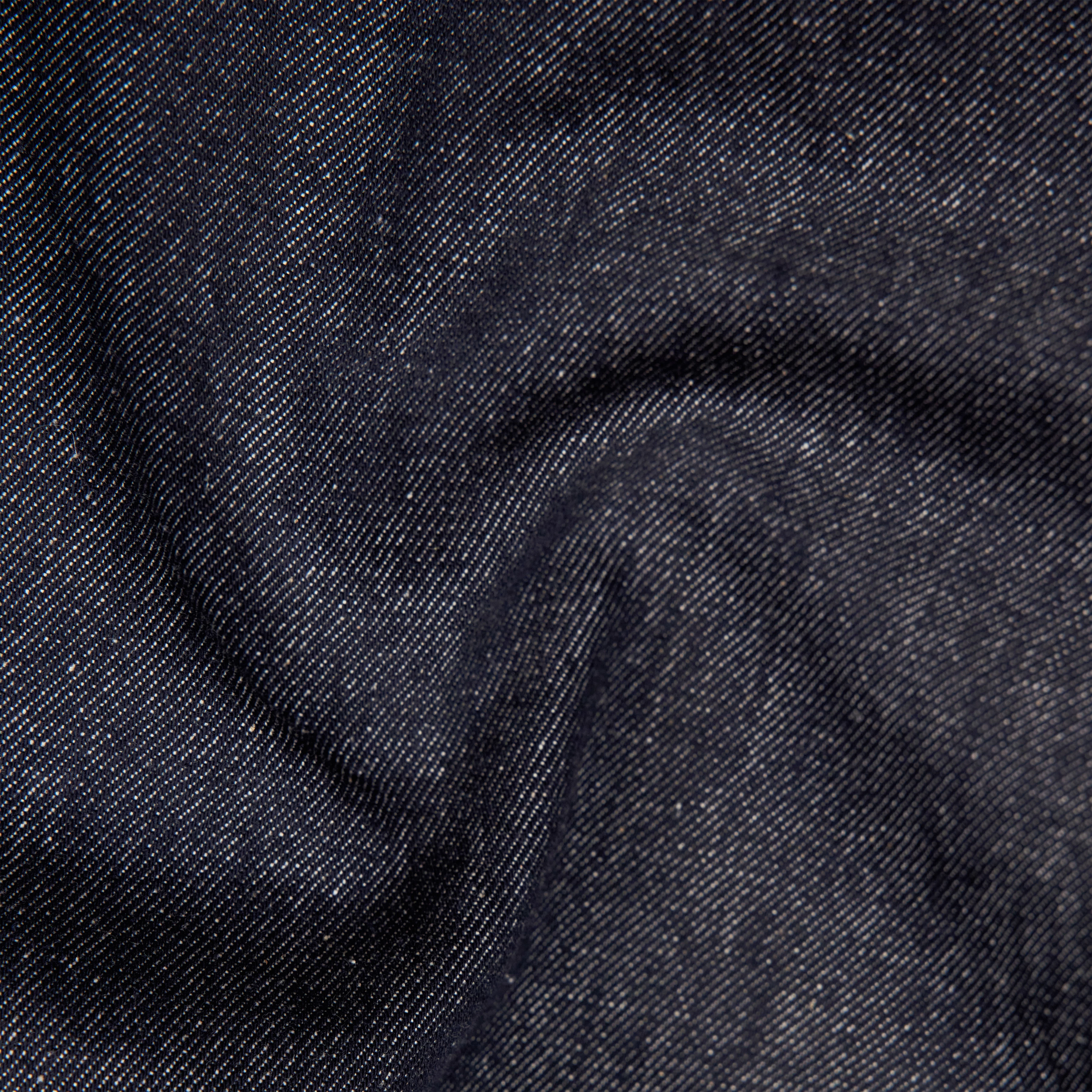 JERSON - Regular fit zip-jakke i gabardine - men - blå - Materialbild (B2C)