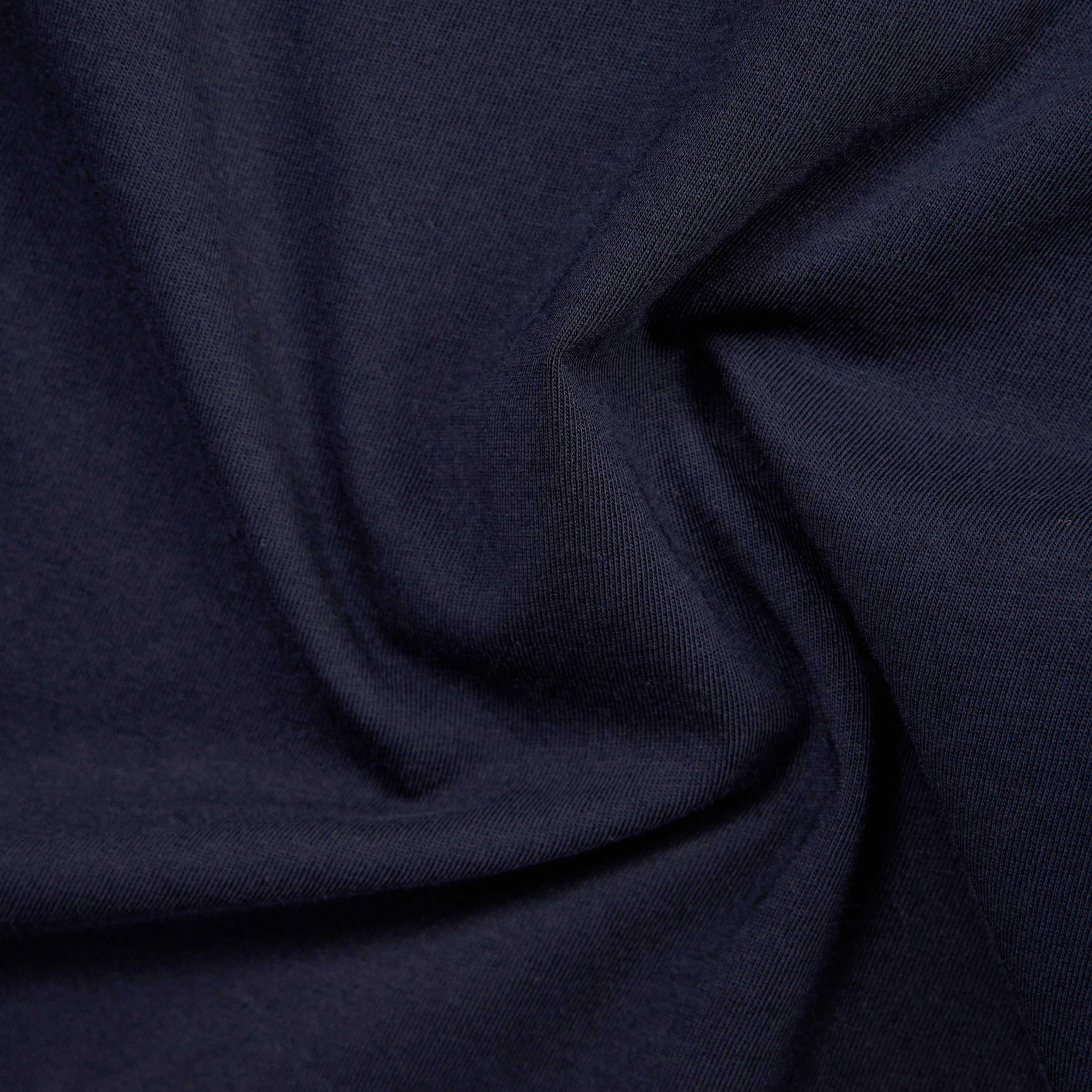 THILO - T-shirt coupe décontractée en pur coton - men - bleu - Materialbild (B2C)