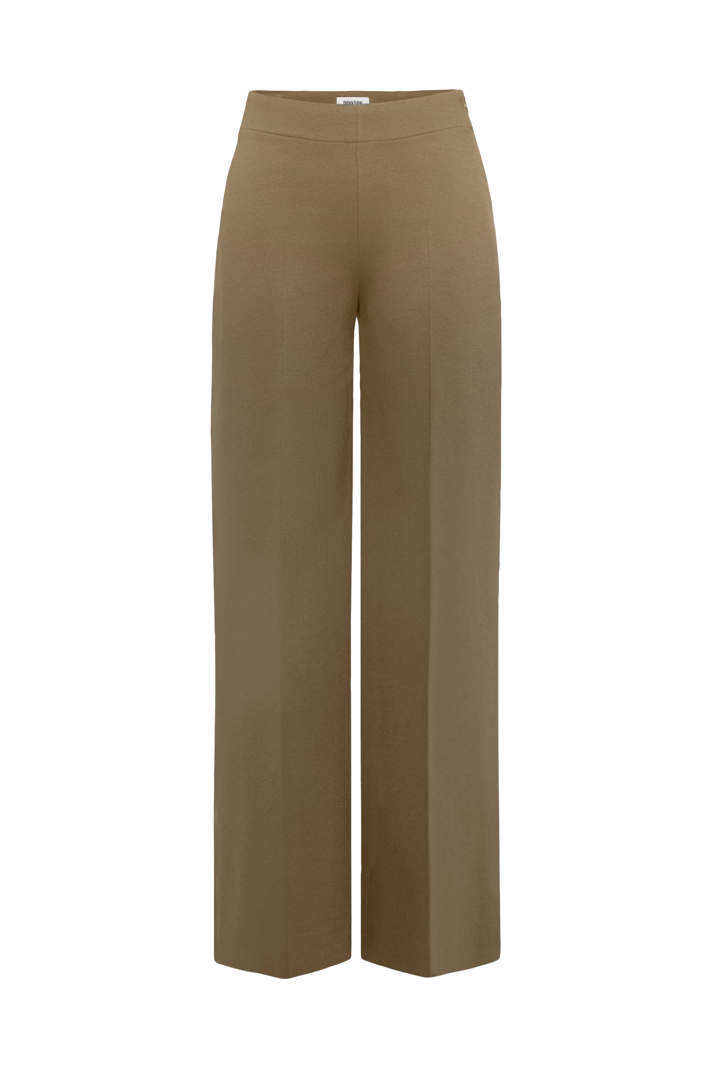 BEFORE - Pantalon Marlene en viscose mélangée - women - vert - Freisteller Frontansicht