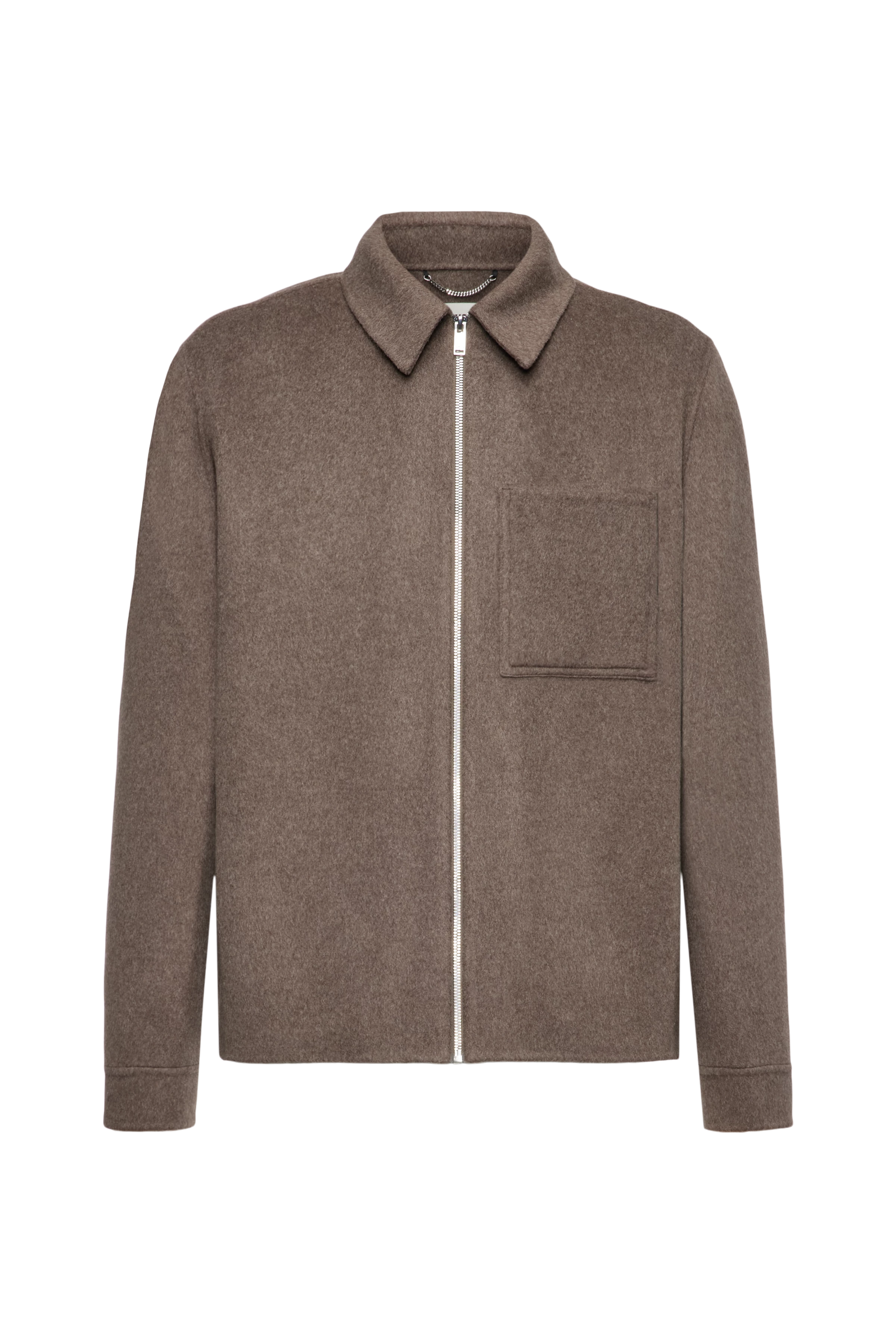 JERSON - Jacke in Woll-Doubleface - Herren - braun - Freisteller Frontansicht