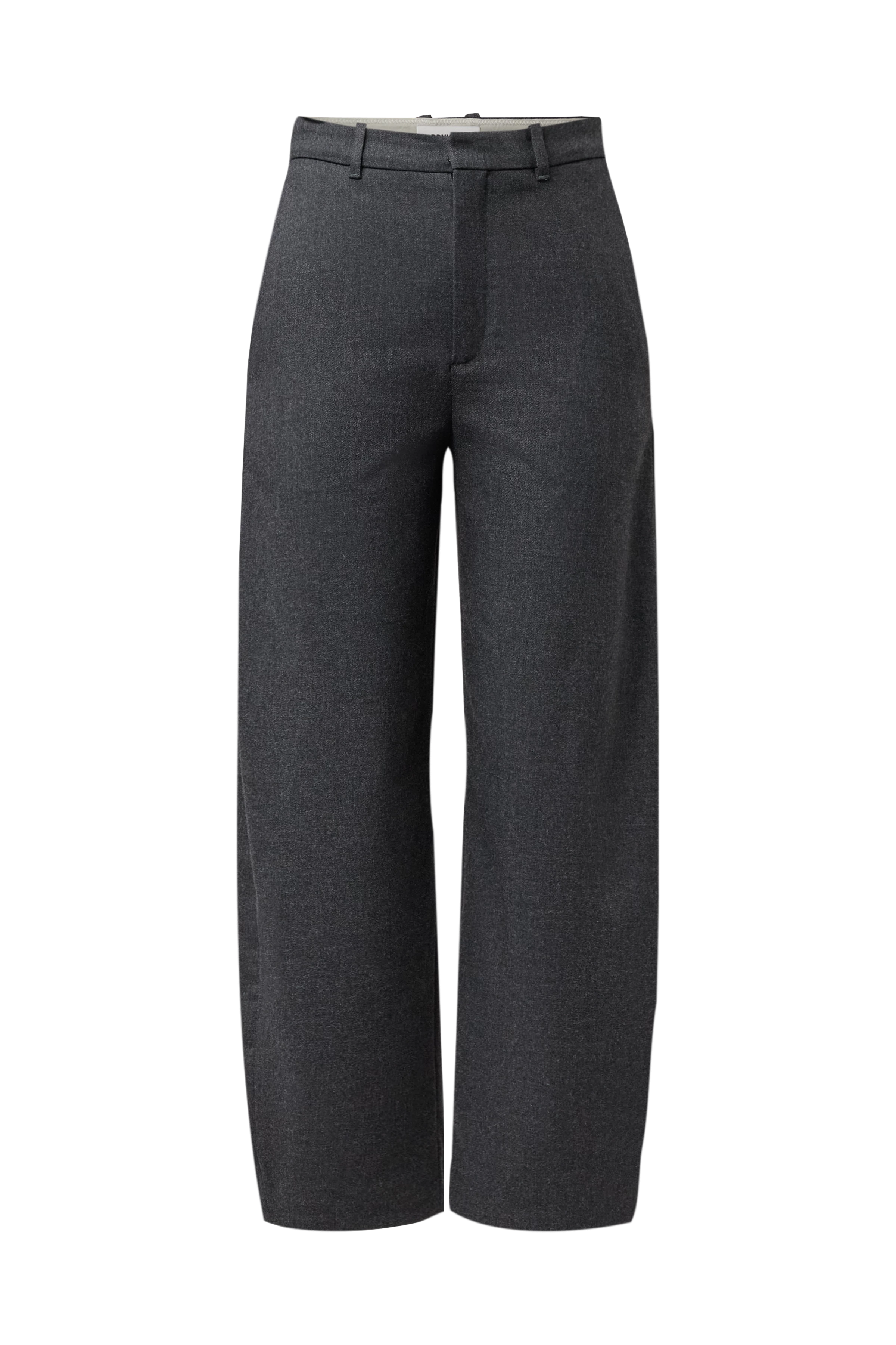 ADVISE - Relaxed fit twill trousers - women - grey - Freisteller Frontansicht